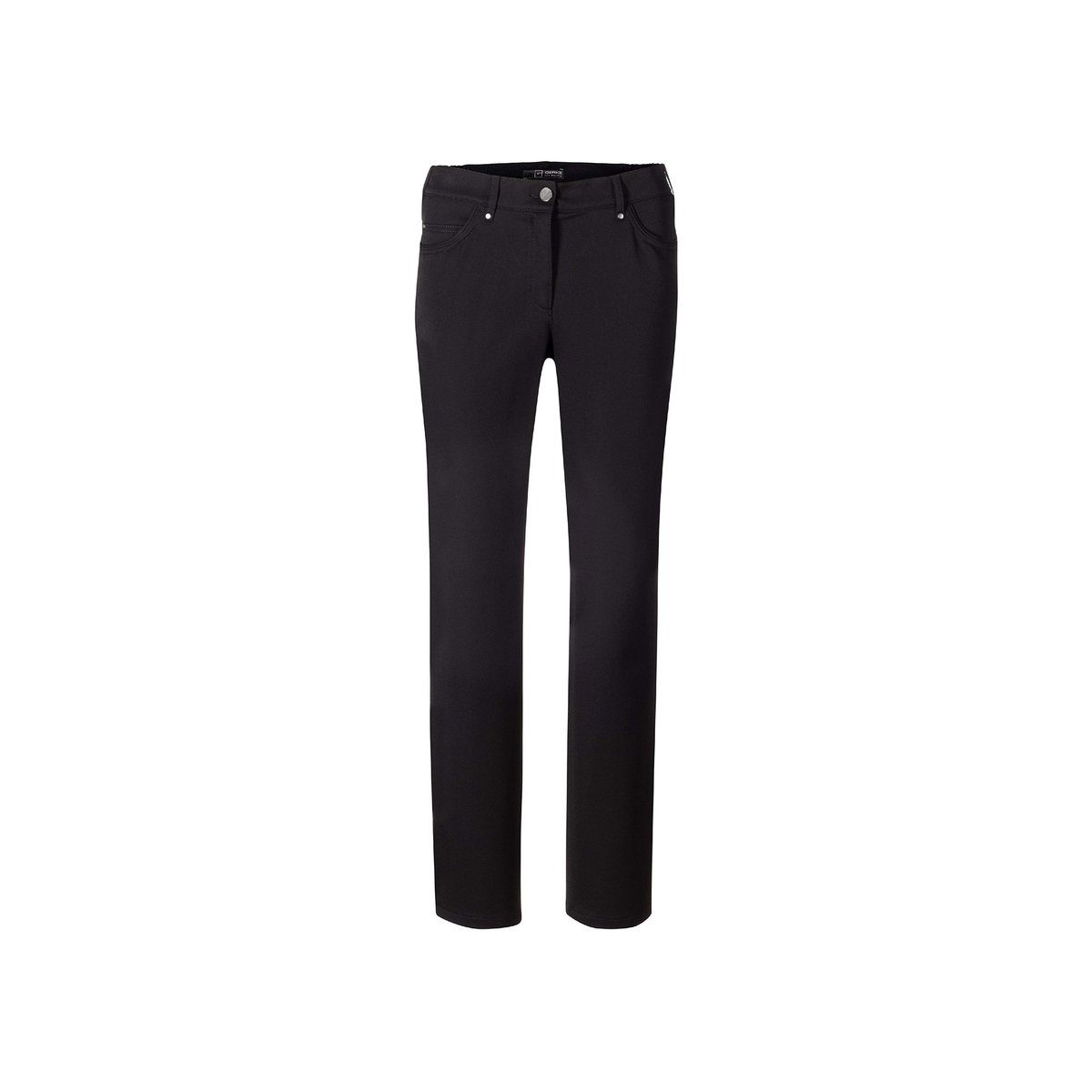 GERKE MY PANTS 5-Pocket-Jeans schwarz regular (1-tlg)