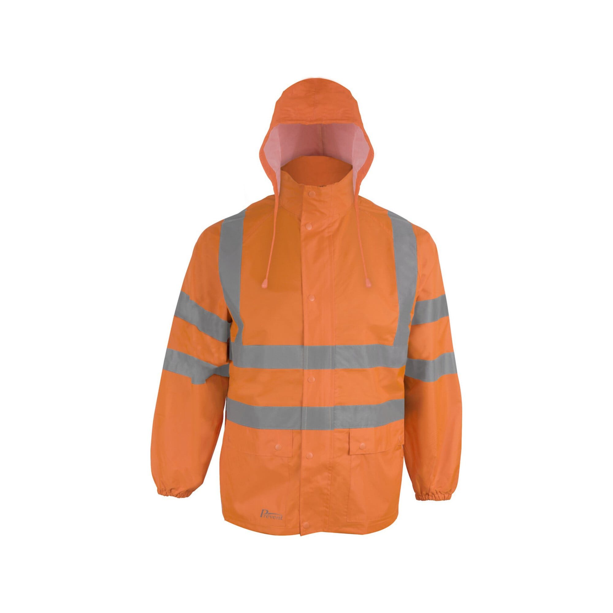 ASATEX Regenjacke Warnschutz-Regenjacke Gr.L orange PREVENT