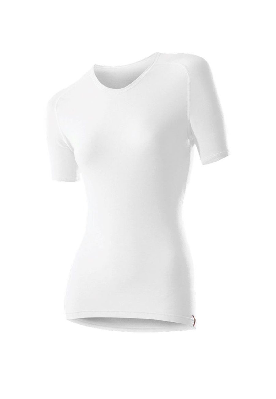 Shirt weiß transtex Löffler Warm kurz Stirnband WHITE Damen 10744 Löffler