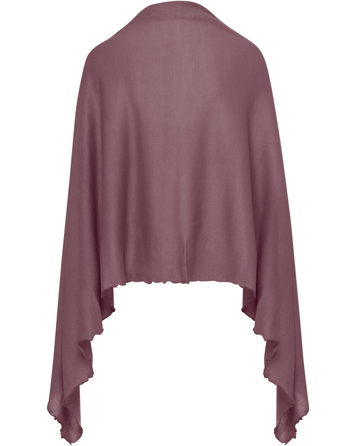 Luise Steiner Poncho Poncho mit Rüschenkante günstig online kaufen