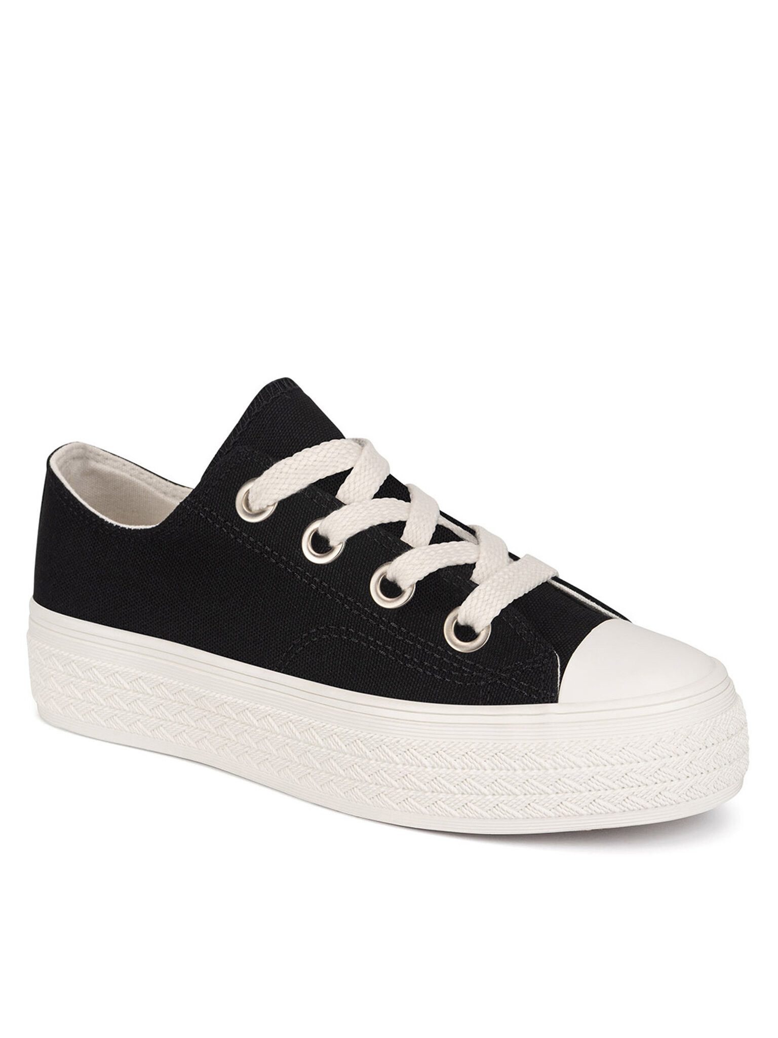 Jenny Fairy Jenny Fairy Sneakers aus Stoff Damen WFA2916-1 Schwarz Sneaker günstig online kaufen