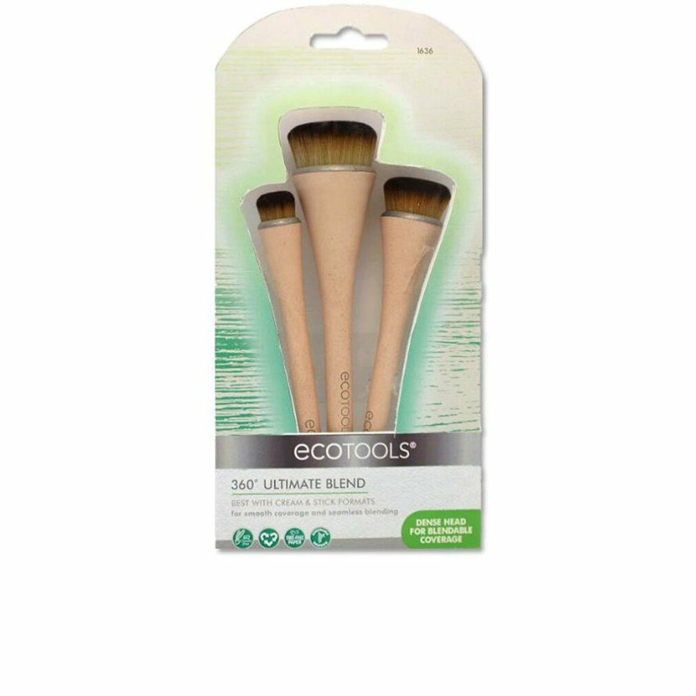 Ecotools Kosmetikpinsel-Set 360º Ultimate Blend Set 3 Artikel