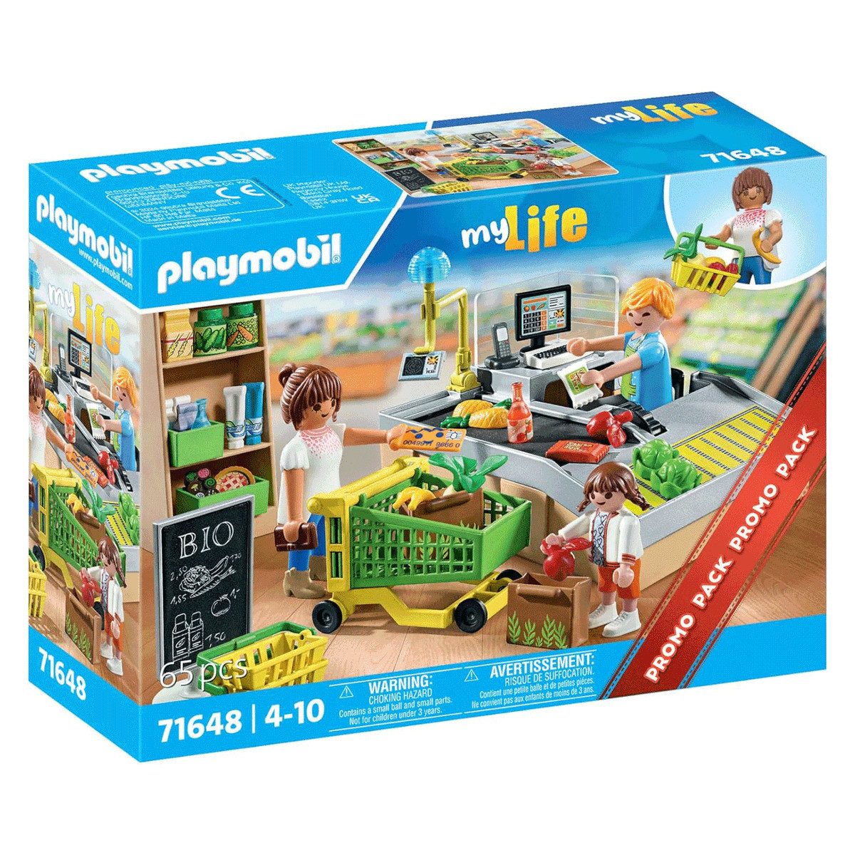 Playmobil® Spielwelt PLAYMOBIL® 71648 - myLife - Bio-Supermarkt