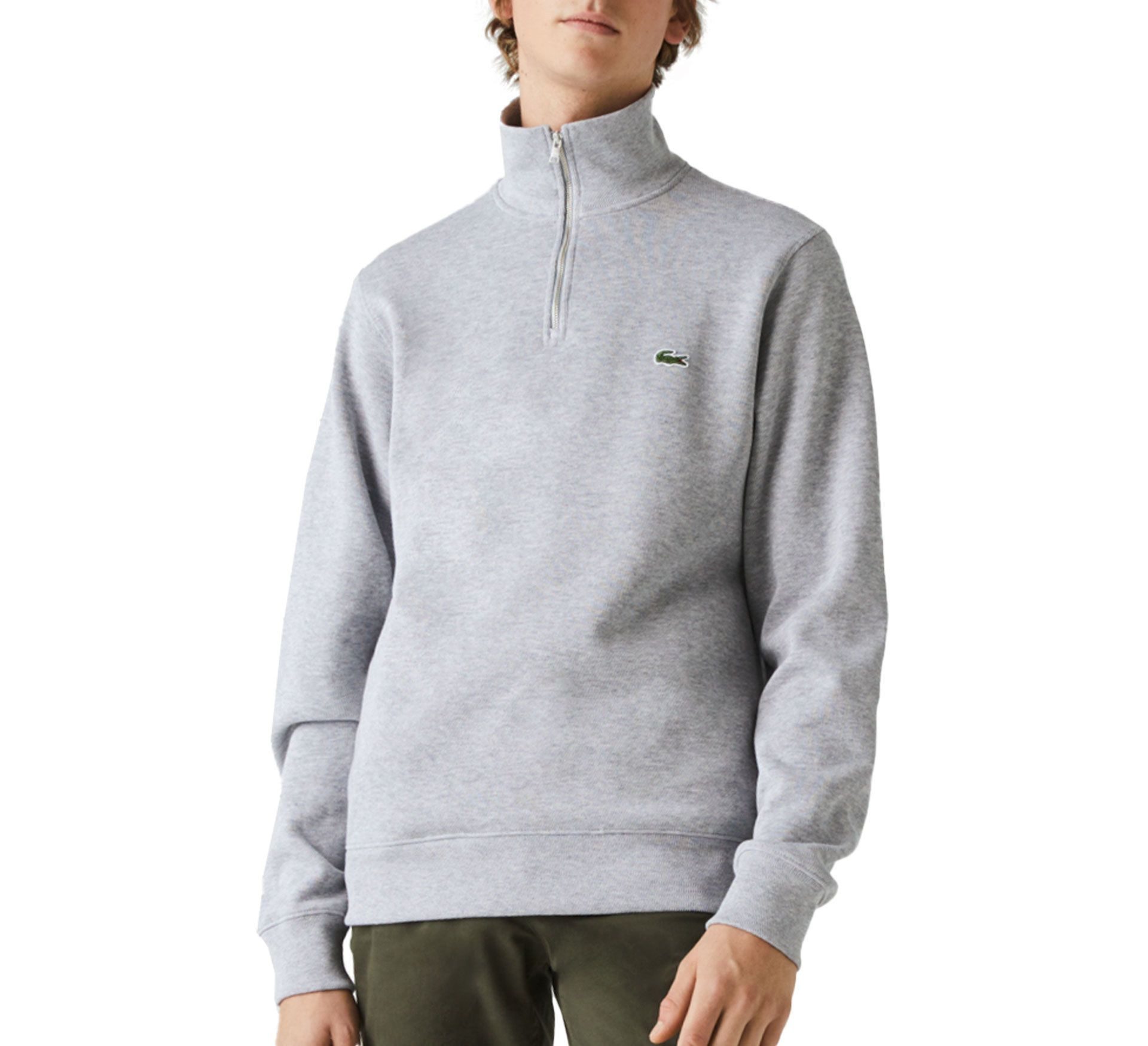 Lacoste Kapuzenpullover Herren Zip Stand-Up Collar Pullover