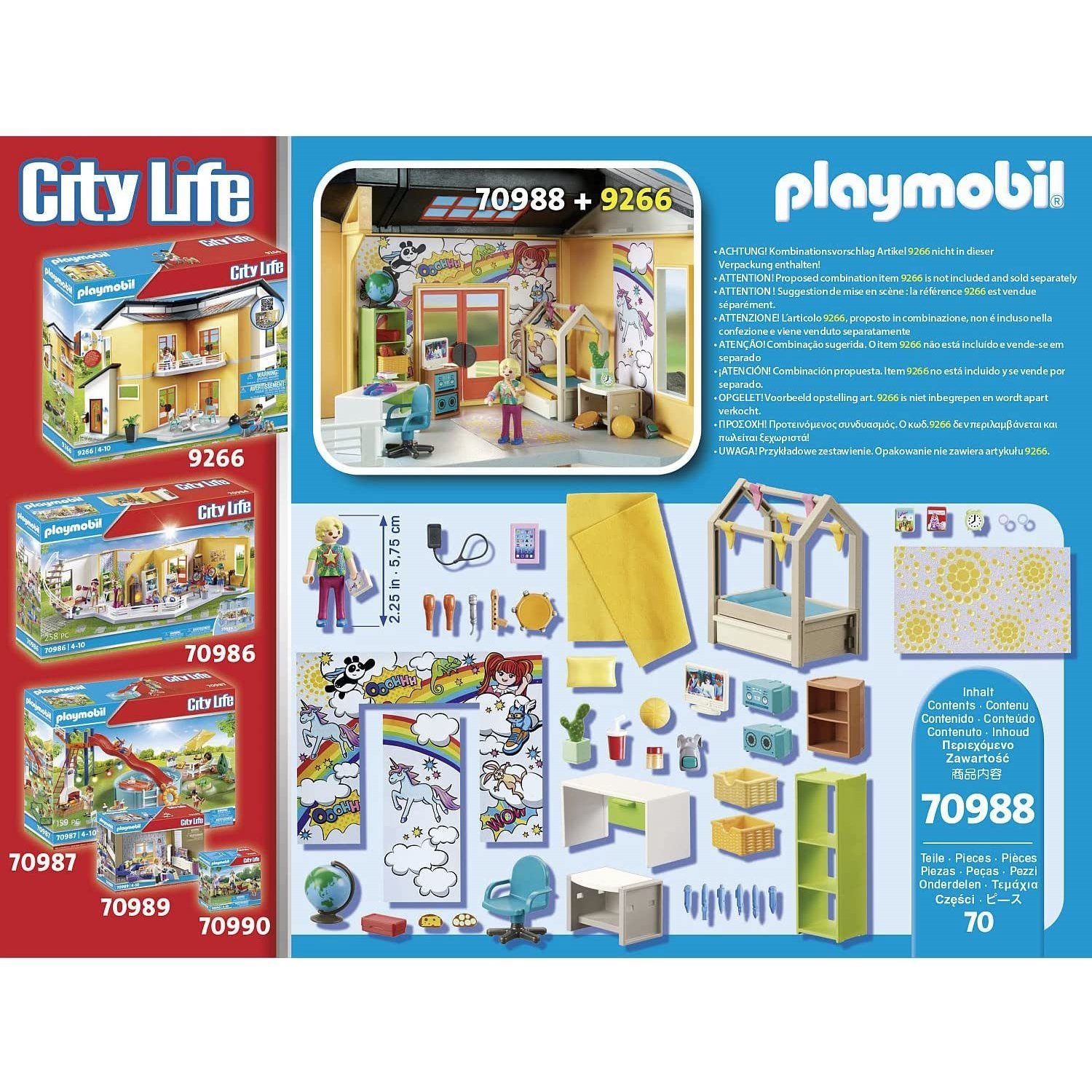 Playmobil® 70988 Jugendzimmer Konstruktions-Spielset günstig online kaufen