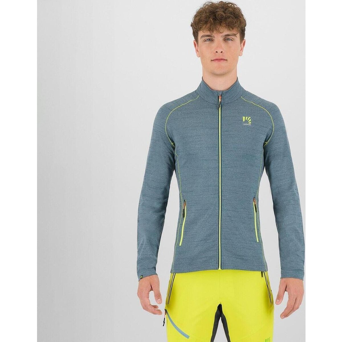 Karpos Fleecejacke Pomedes EVO Full-zip Fleece Vielseitiger und wärmender Fleece für Herren, ideal als zweite