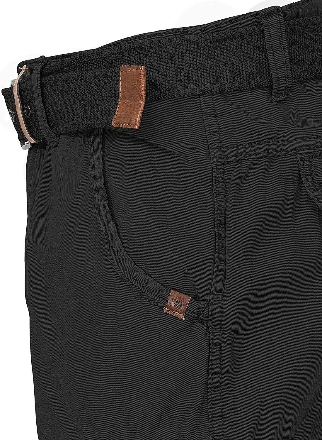 Indicode Cargoshorts Kjeld Herrencargoshorts mit 6 Taschen