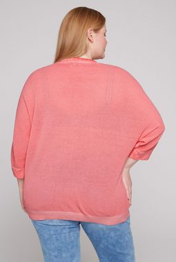 SOCCX V-Ausschnitt-Pullover mit V-Ausschnitt