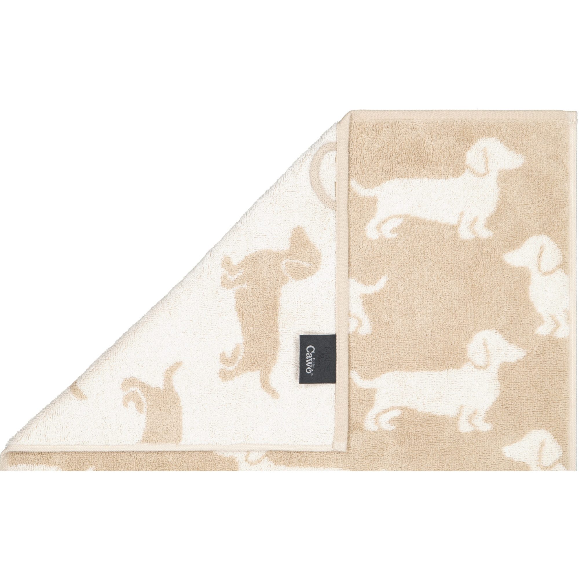 Cawö Handtücher WE LOVE DOGS 6246, 100% Baumwolle (1-St) – Bild 4 von 5