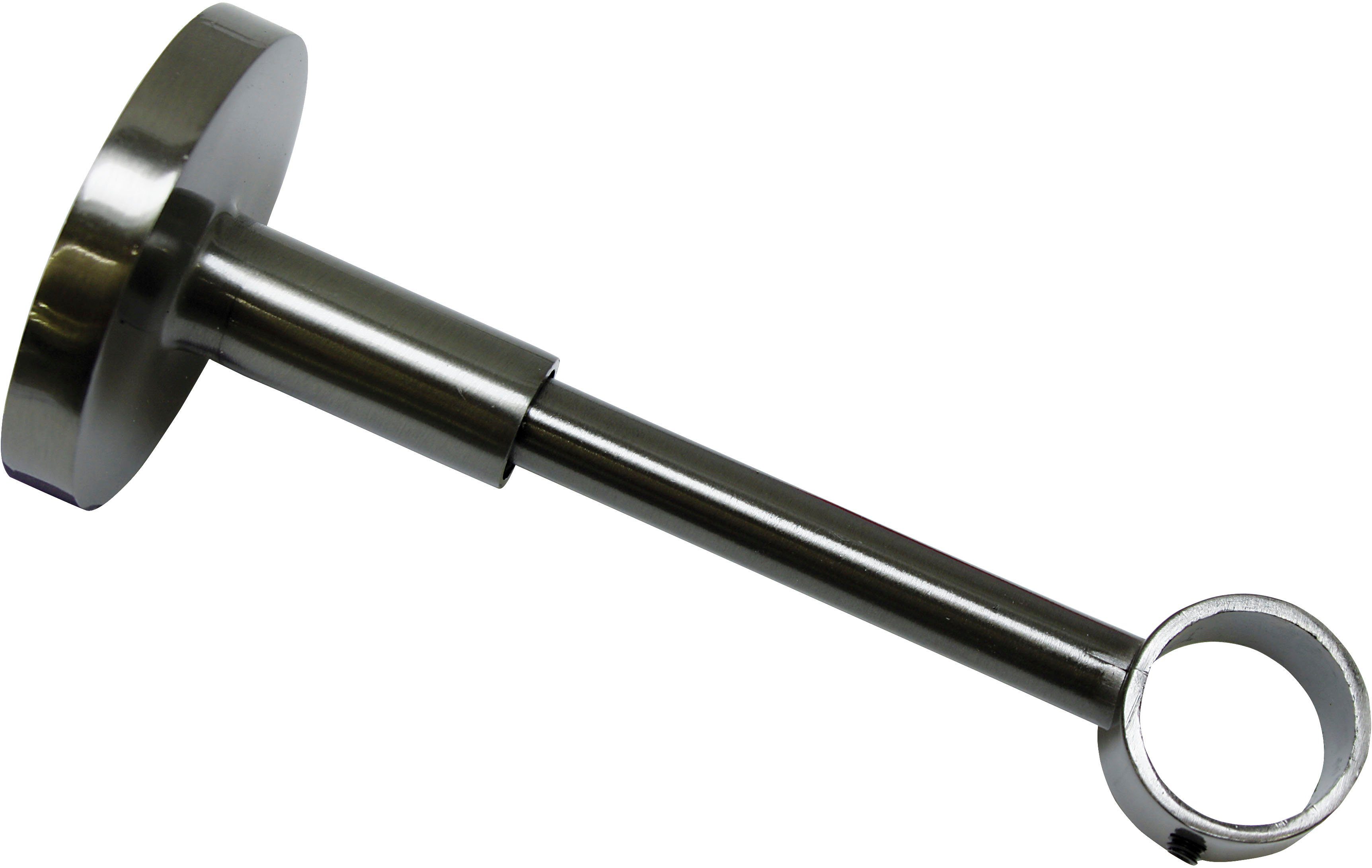 GARDINIA Träger Wandträger geschlossen für Gardinenstange, (1-St), Serie Einzelprogramm Chicago Ø 20 mm