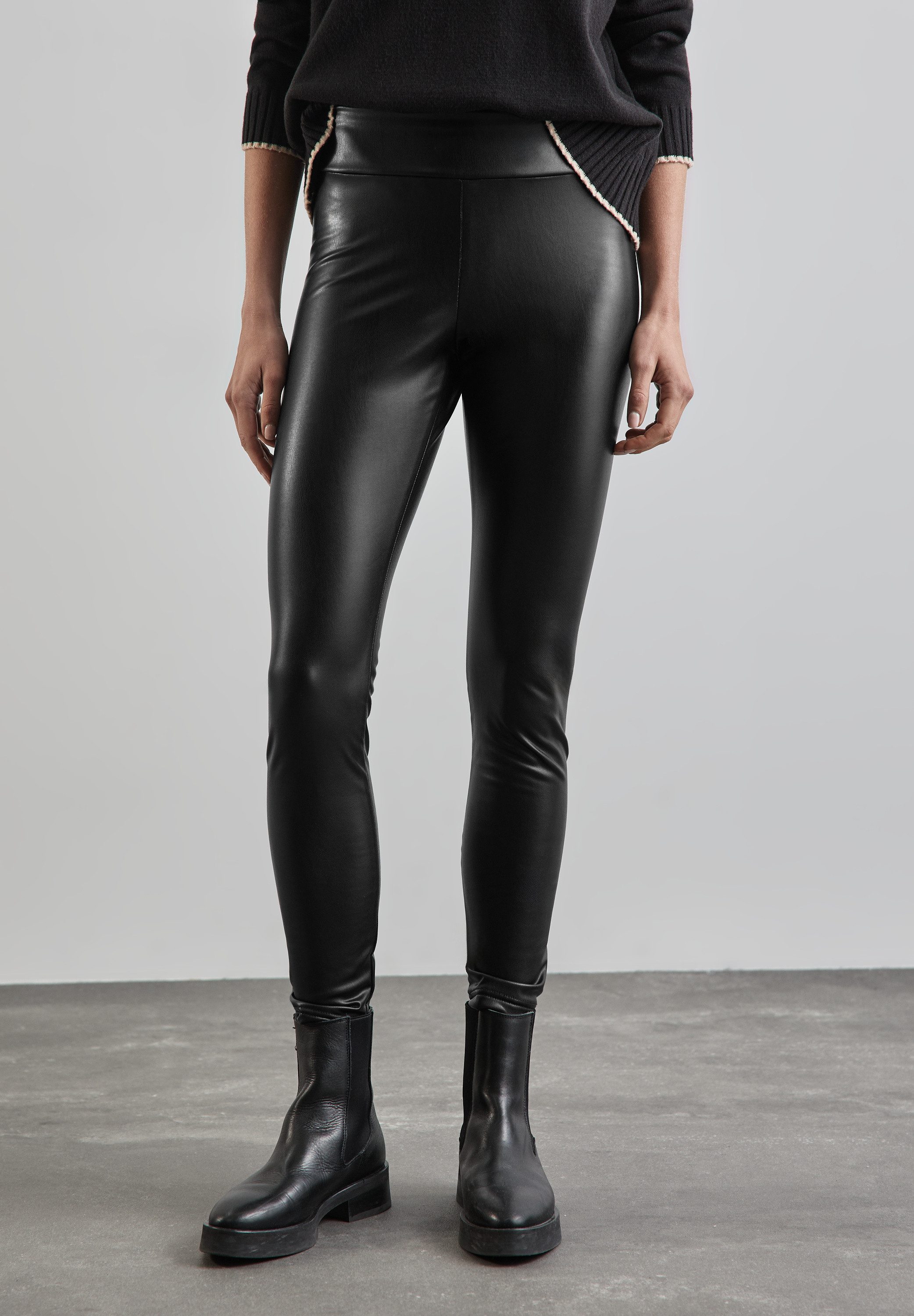 STREET ONE Leggings in Leder-Optik günstig online kaufen