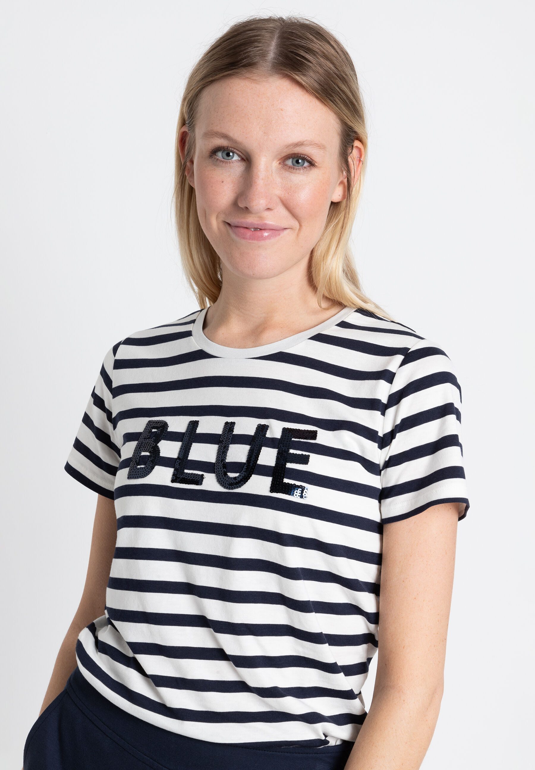 Kurzarmshirt Streifenshirt