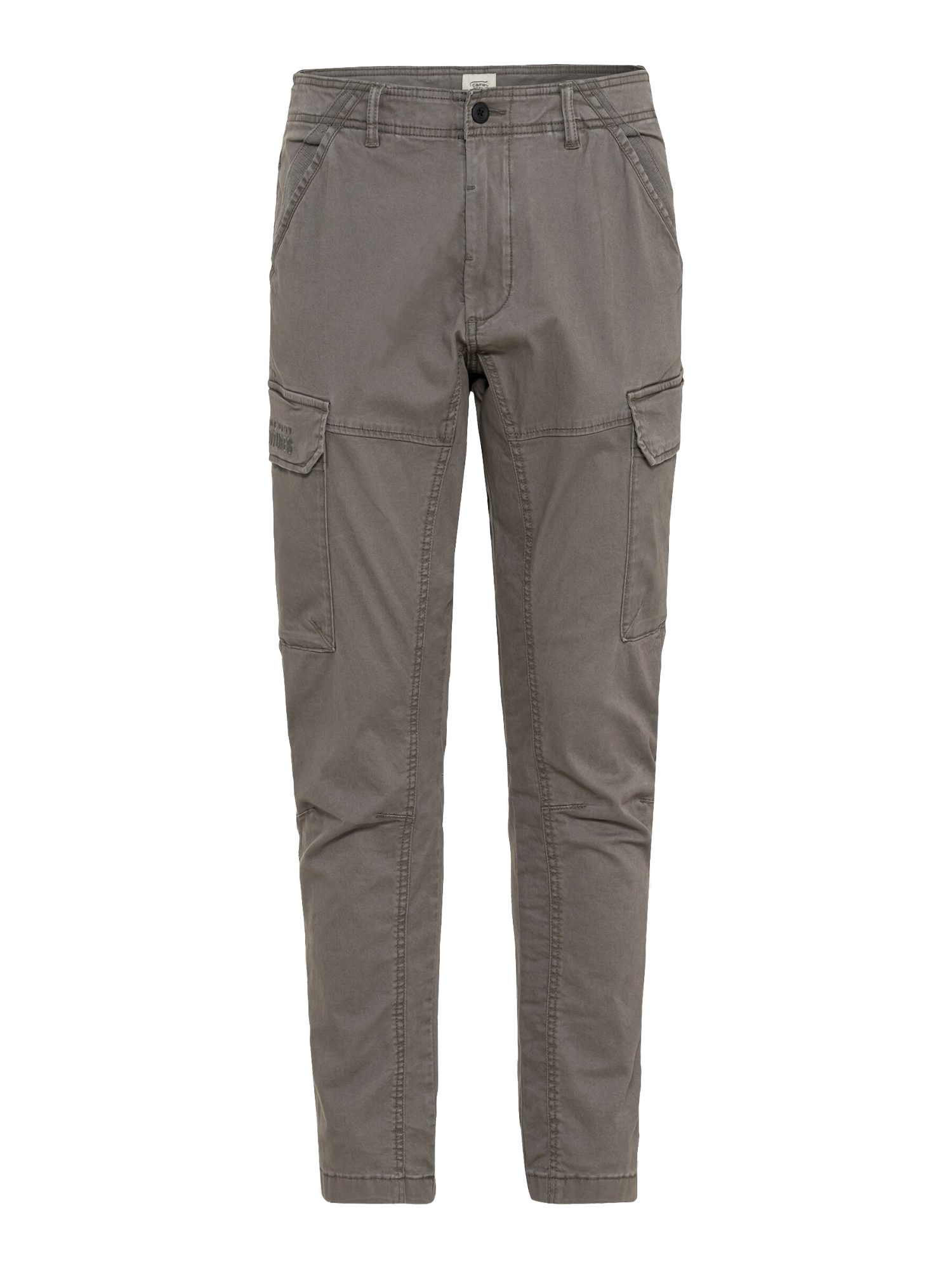 camel active Stoffhose grau,Casual,Baumwolle,Unifarben,Tapered Fit,Mittel