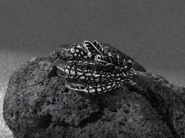 Eyecatcher Fingerring Drachen Klauen Ring. Gothic Ring. Raptor Krallen, Größenverstellbar, Gothic Ring, Detailreich