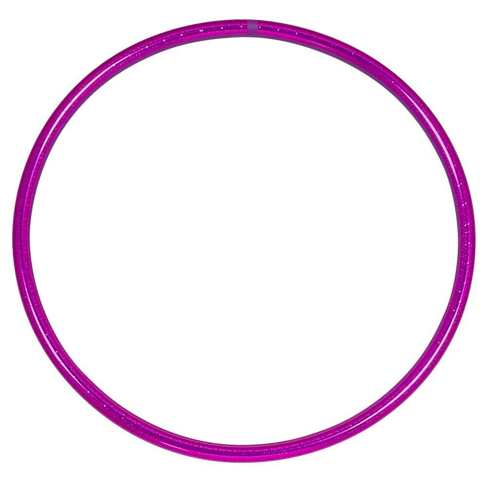 Hula-Hoop-Reifen Zirkus Hula Hoop, Hologramm Farben, Ø 75cm Pink