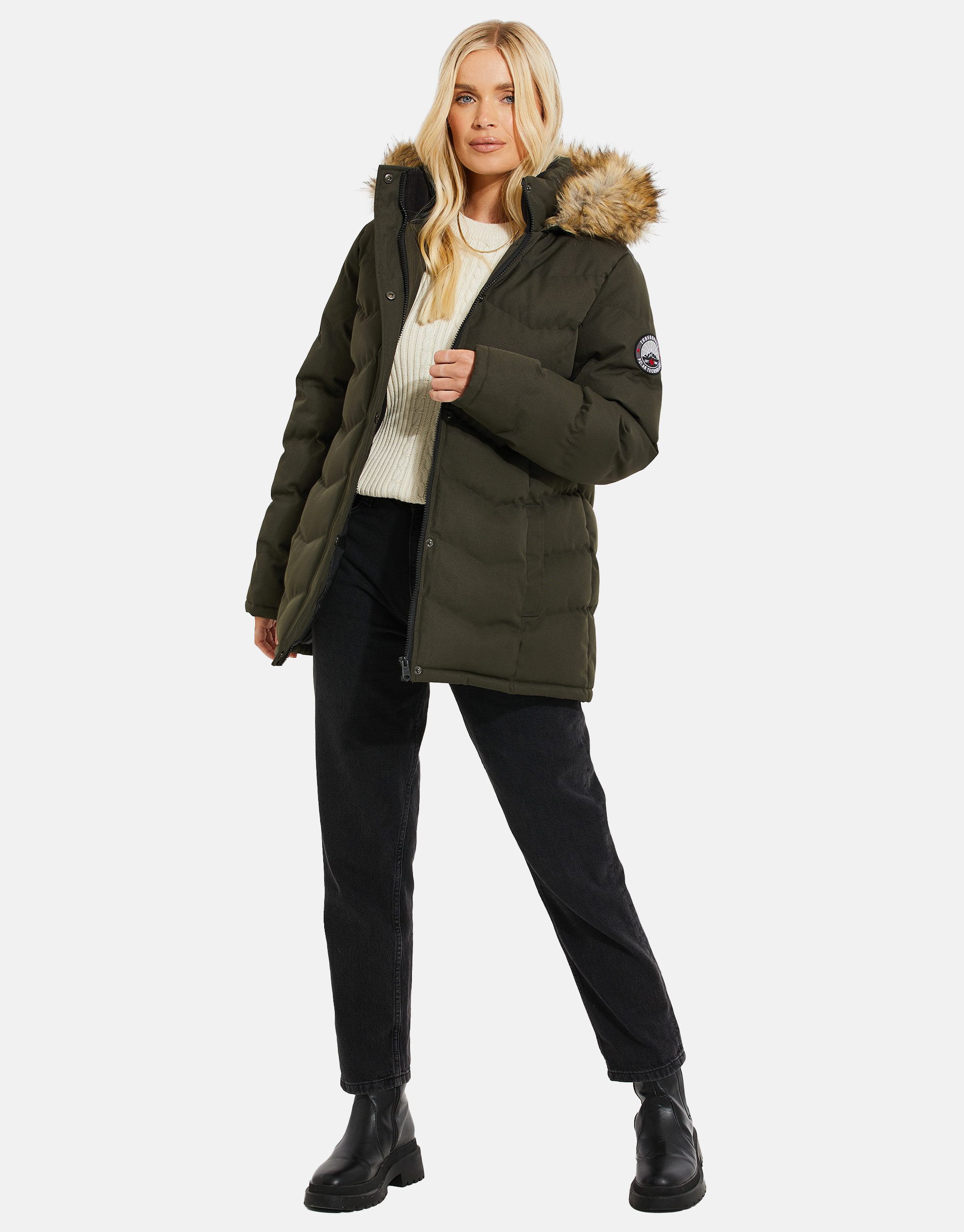 Threadbare Steppjacke THB Woodie (1-St) mit günstig online kaufen