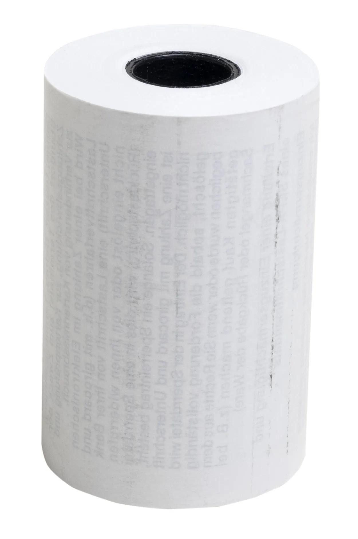 EXACOMPTA Endlospapier 50x Thermorolle 1-lagig Lastschrift 55g/m2 57x40mx12 - 40339DE, Kassenrollen