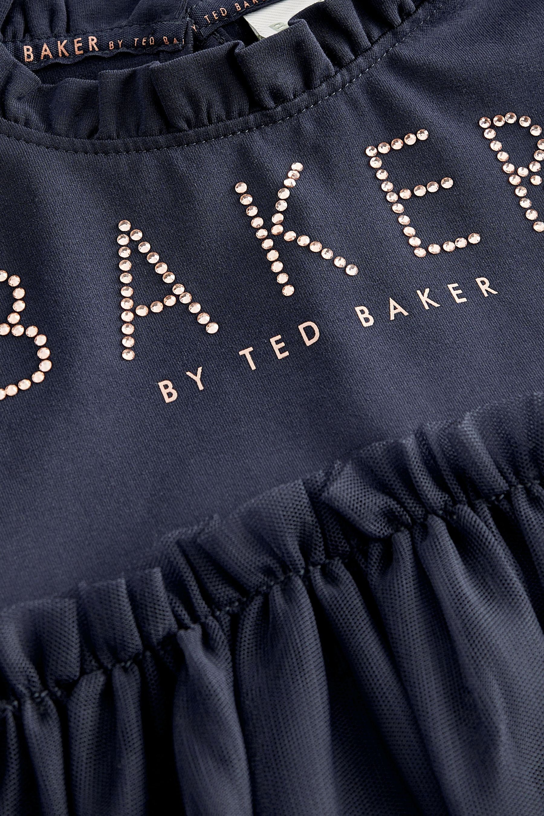 Shirt Leggings Baker Baker by Baker (2-tlg) Ted Tüll-T-Shirt Veloursleggings Ted & Baker & by