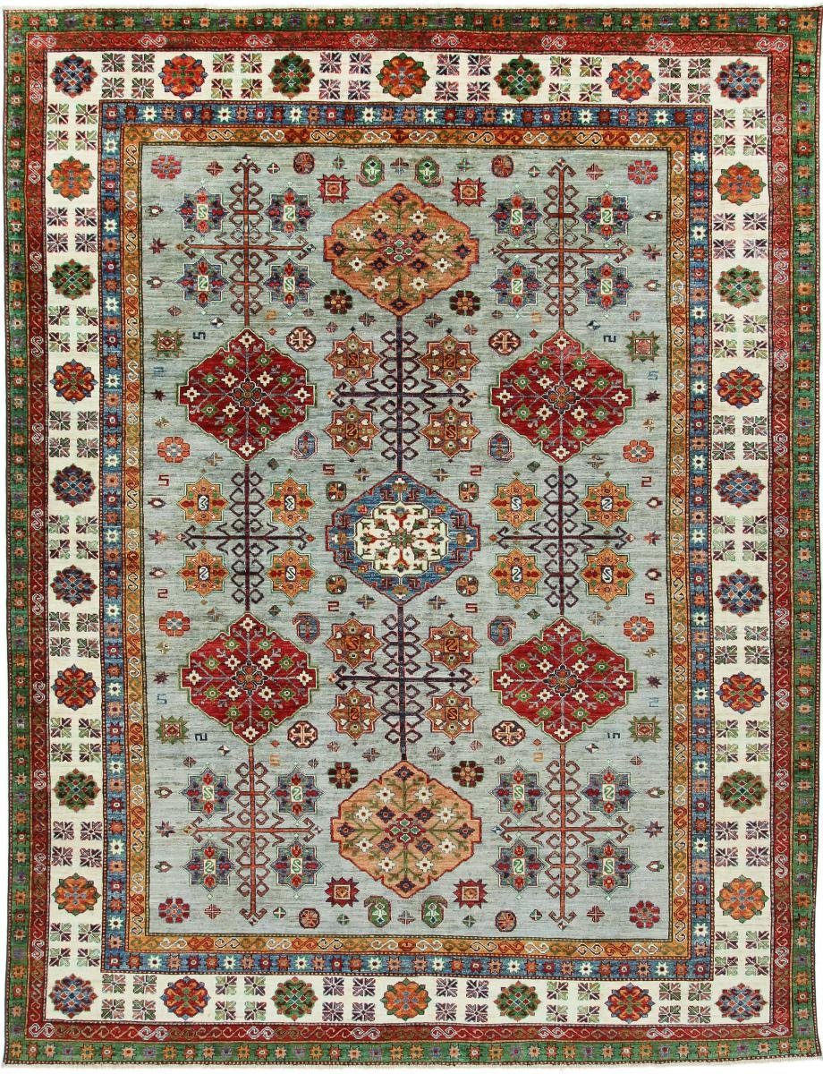 Orientteppich Super Kazak 242x314 Handgeknüpfter Orientteppich, Nain Trading, rechteckig, Höhe: 5 mm