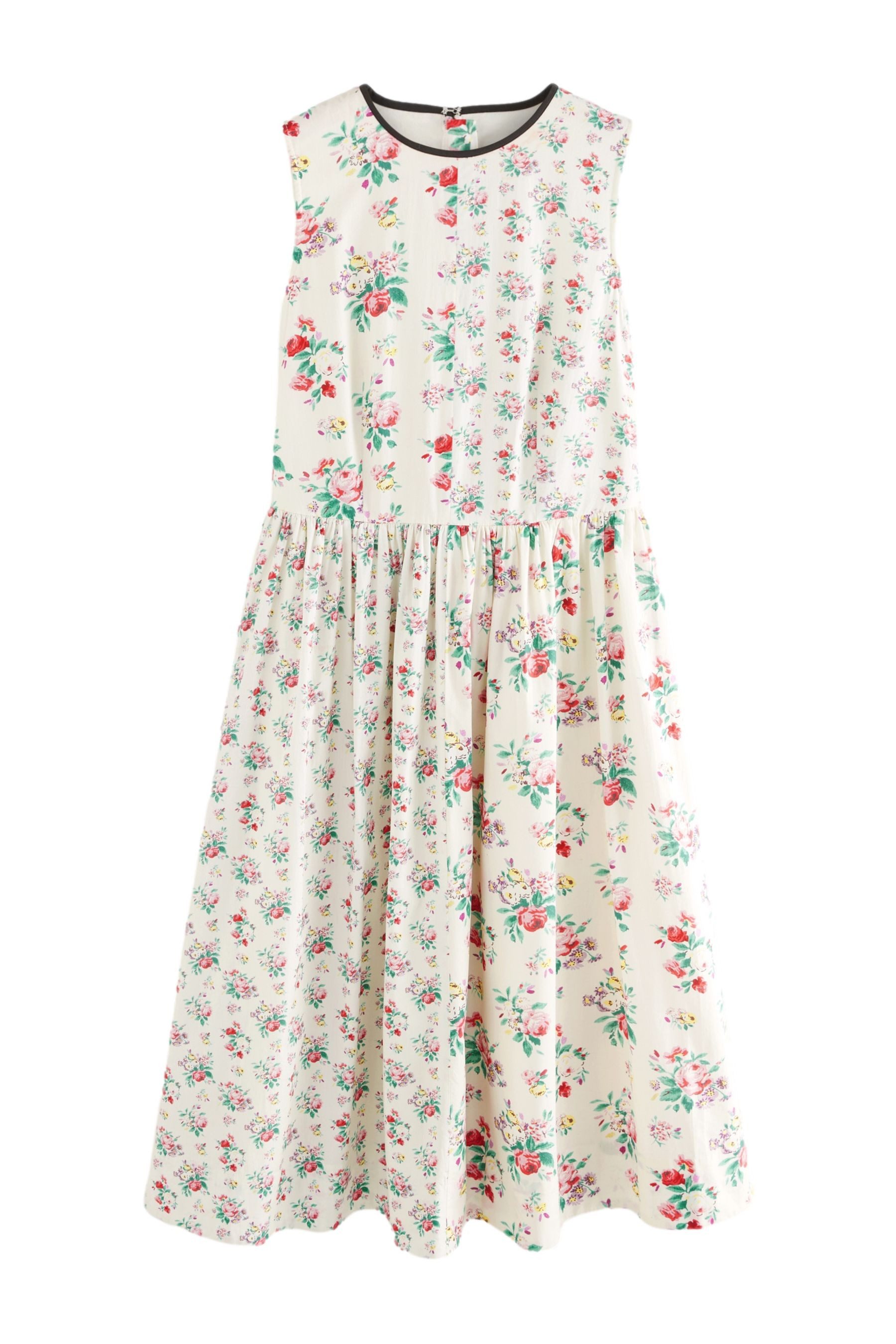 Sommerkleid Cath Kidston ärmelloses Kleid aus 100 % Baumwolle