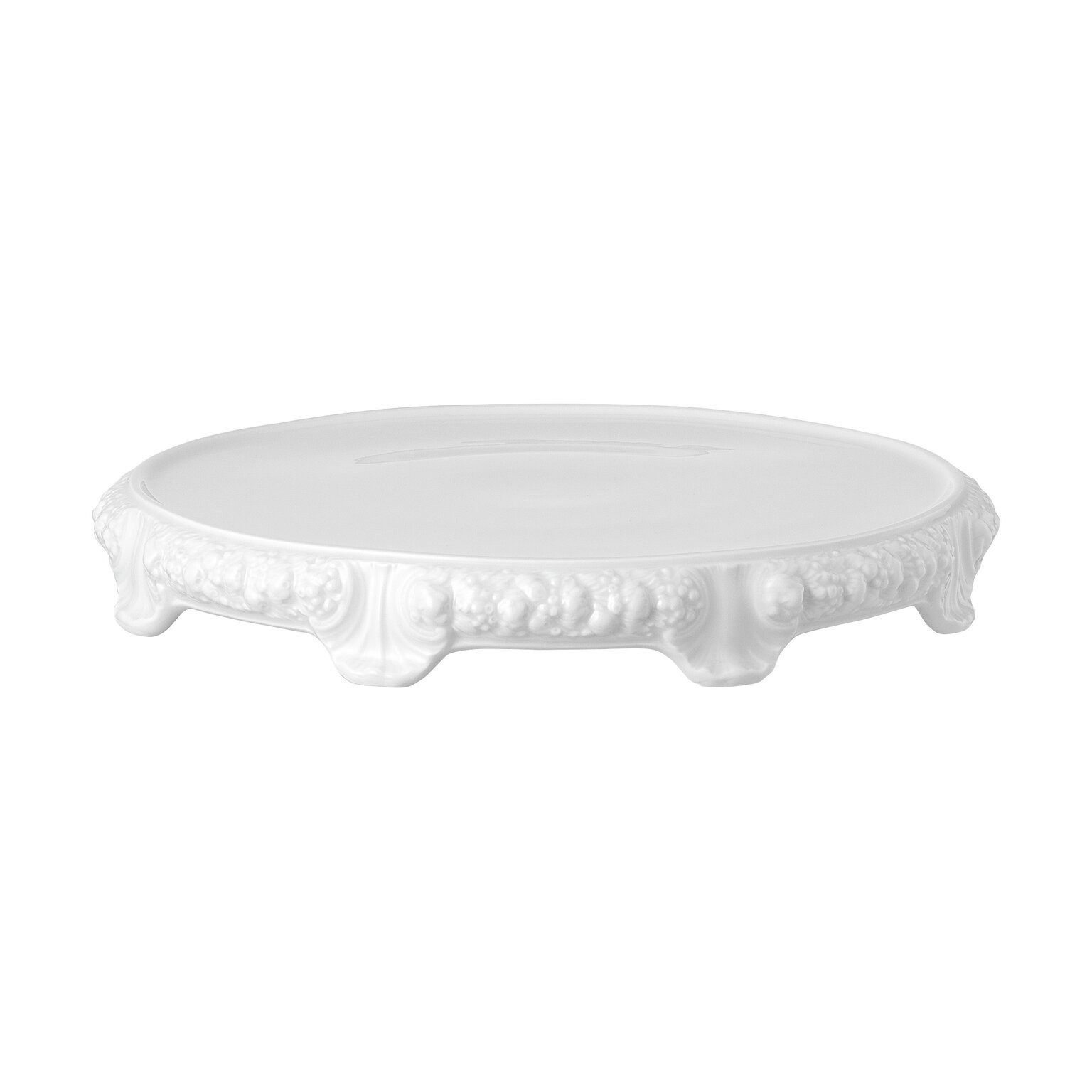 Rosenthal Tortenplatte Rosenthal Maria Tortenplatte mit Fuß, Porzellan, Porzellan