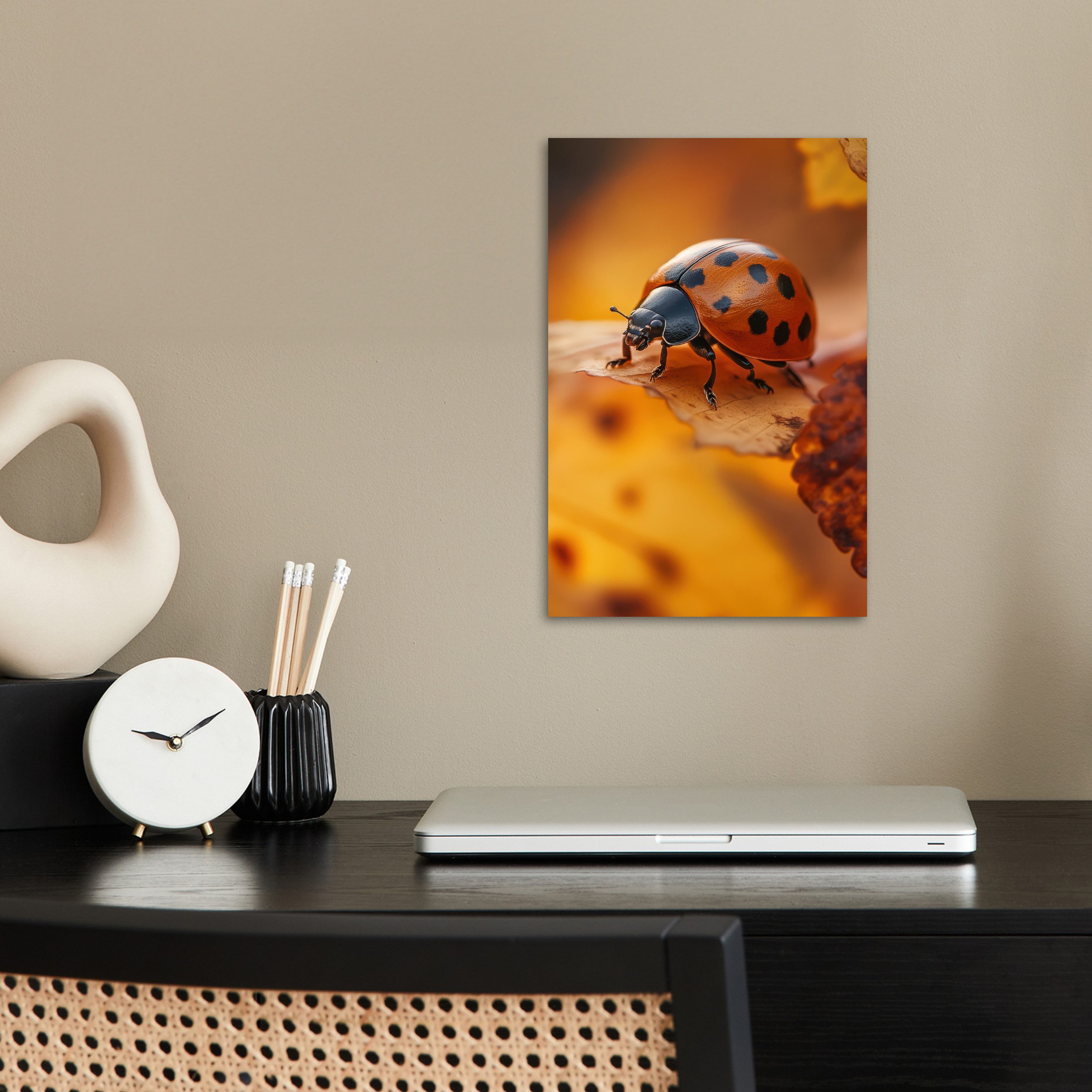 MuchoWow Poster Marienkäfer - Herbst - günstig online kaufen
