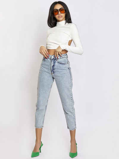 Freshlions Mom-Jeans Jeans 'HAYLIE'BlauXS