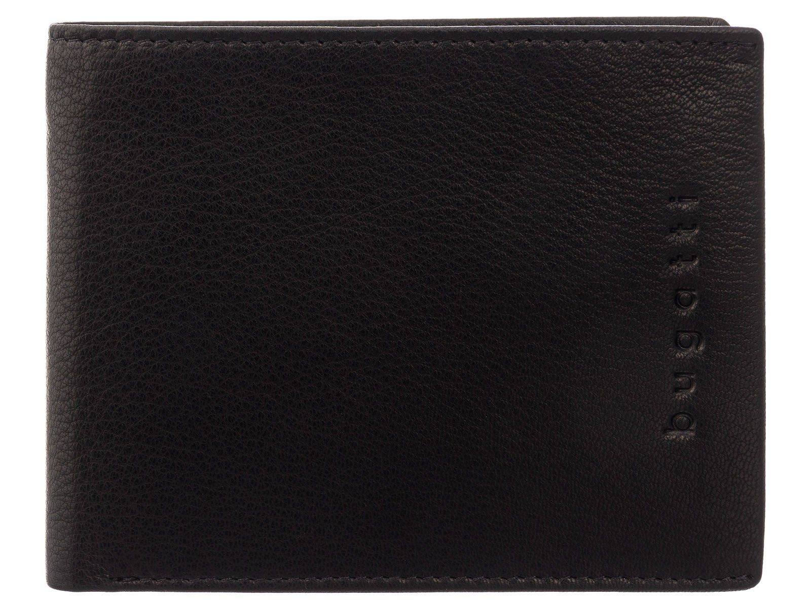 Geldbörse ALDO Scheintasche 49113601 Querformat wallet with flip schwarz