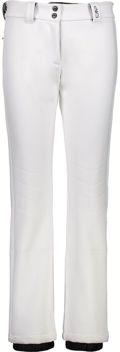 CMP Skihose WOMAN LONG PANT WITH INNER GAITER 57BA BIANCO-NERO