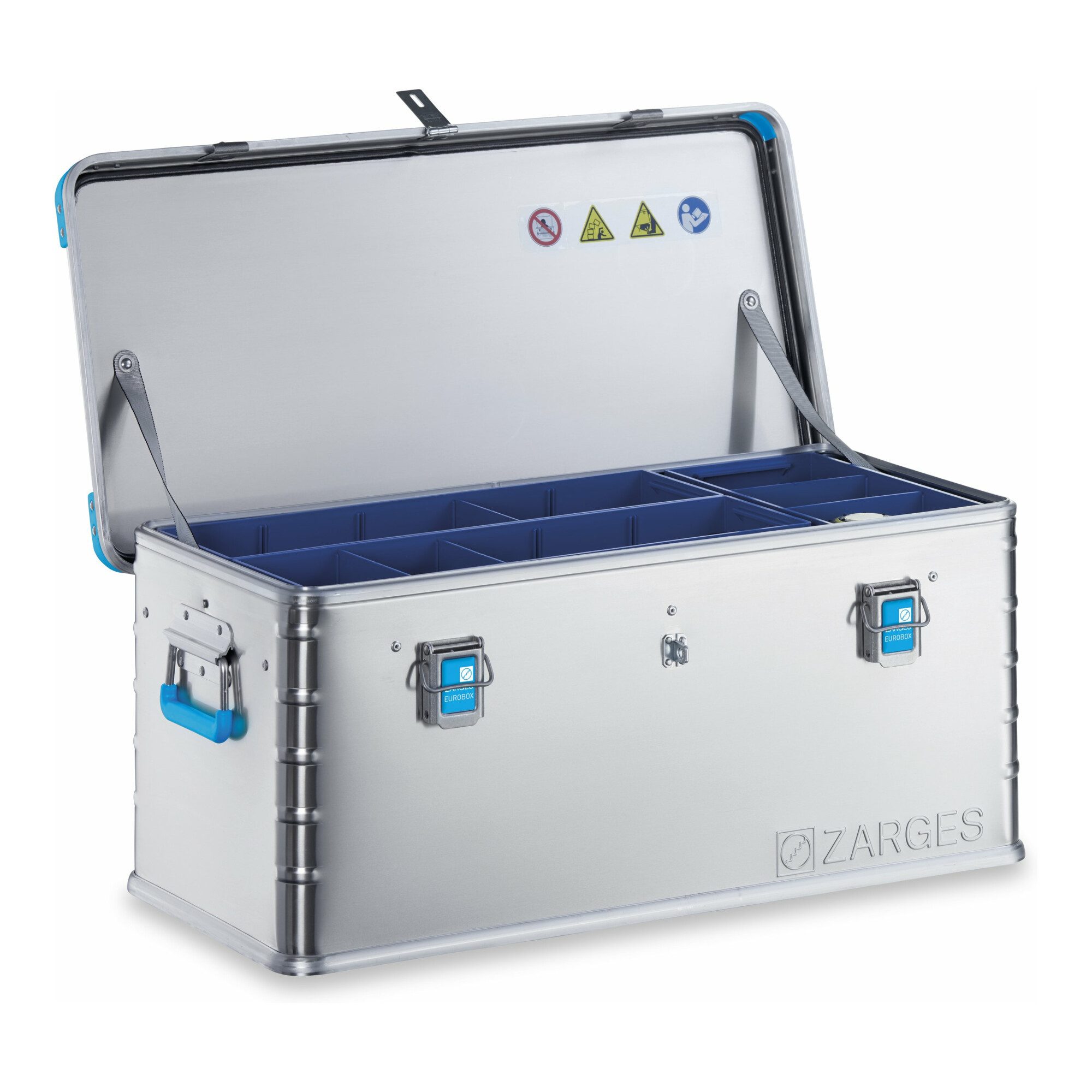 Zarges Aufbewahrungsbox ZARGES Eurobox als Werkzeugkiste 81 Liter