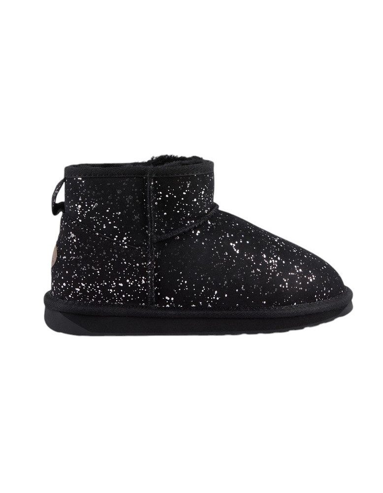 Emu Australia Stinger Micro Milkyway (Fütterung aus doppeülter Schaffswolle) schwarz Winterstiefel