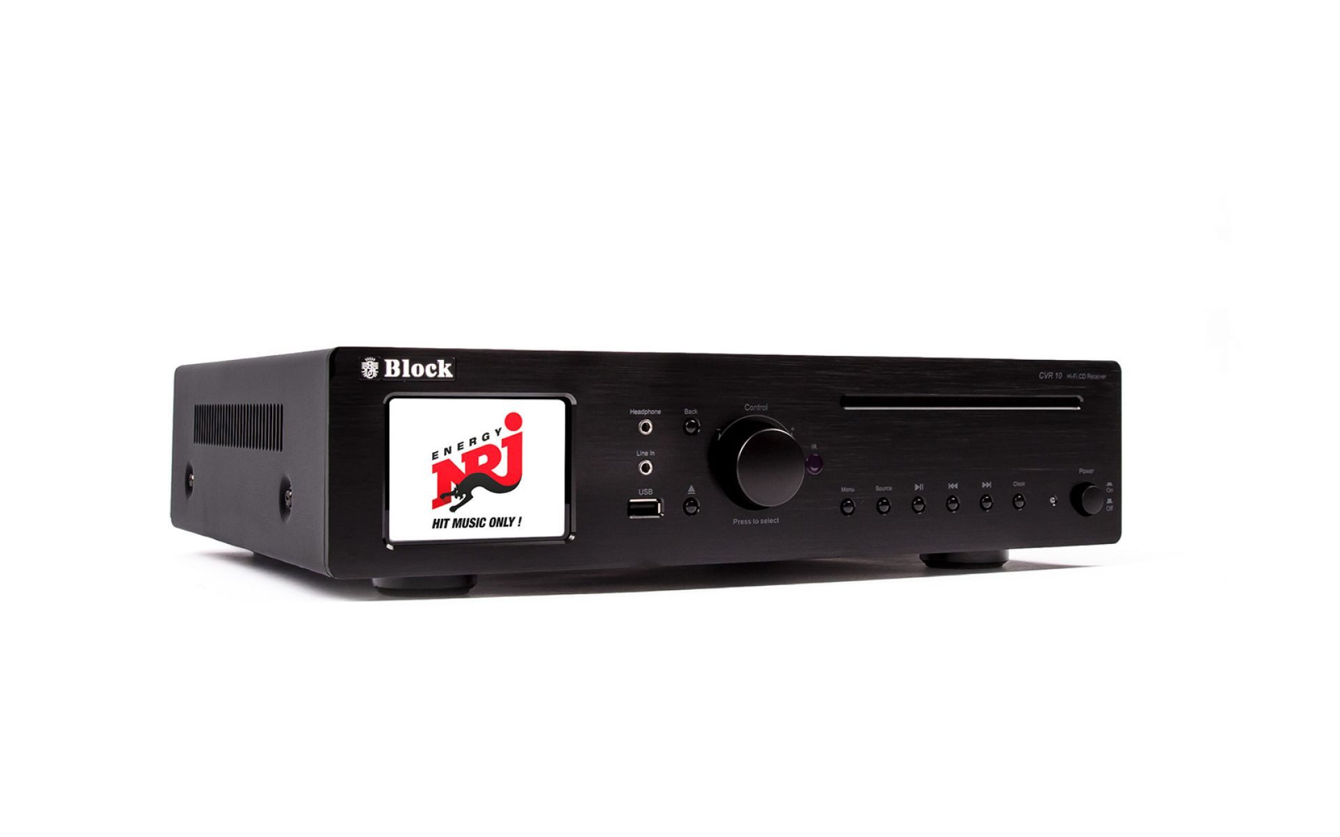 Block Block CVR-10 Internet-Receiver mit DAB+, Spotify & Bluetooth CD-Receiver