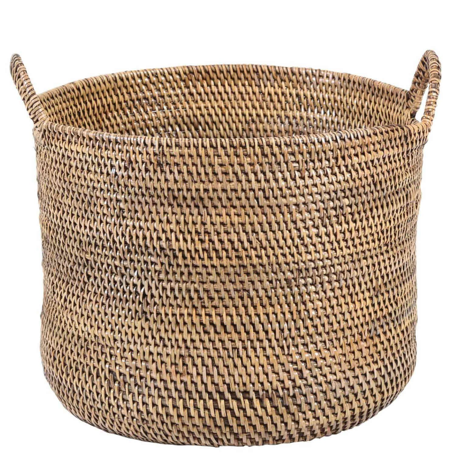 Casa Moro Flechtkorb Rattan Korb ELIE BRAUN Weidenkorb Allzweckkorb (Aufbew günstig online kaufen