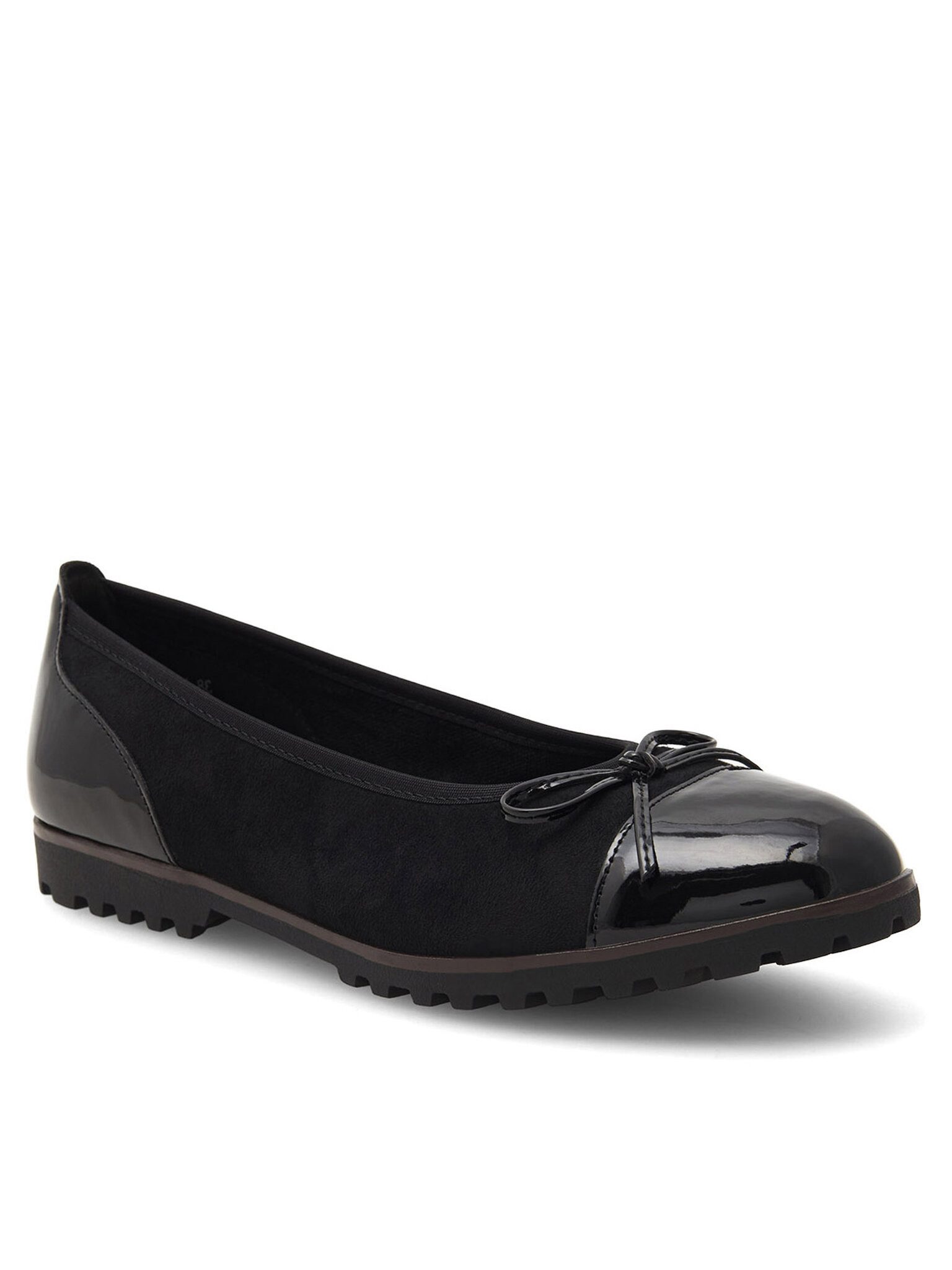 Clara Barson Ballerinas Damen WYL3653-1 Schwarz Ballerina