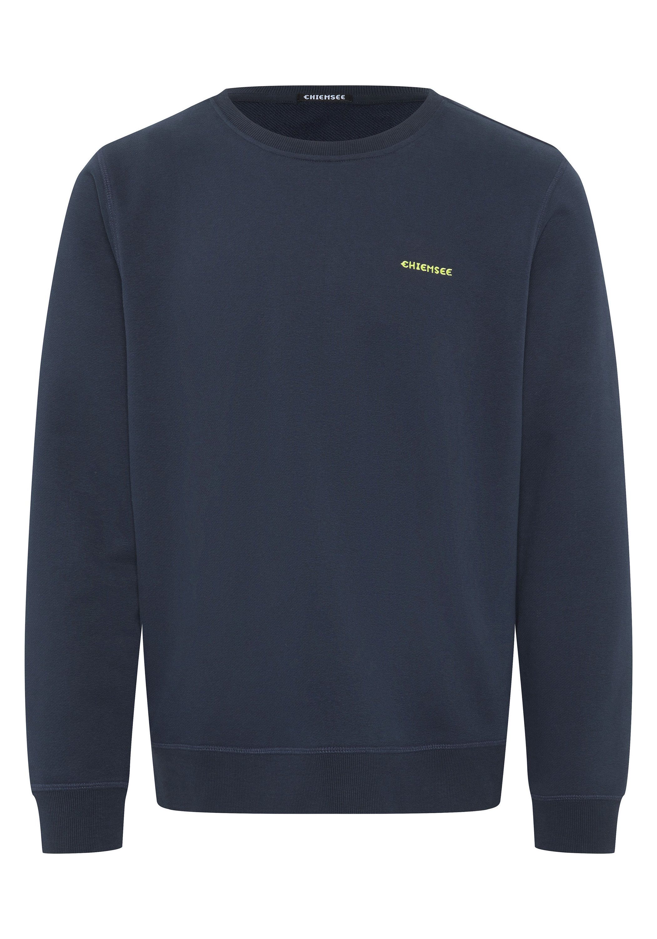 Sweater 1 Night mit Chiemsee Jumper-Motiv Sweatshirt Sky 19-3924