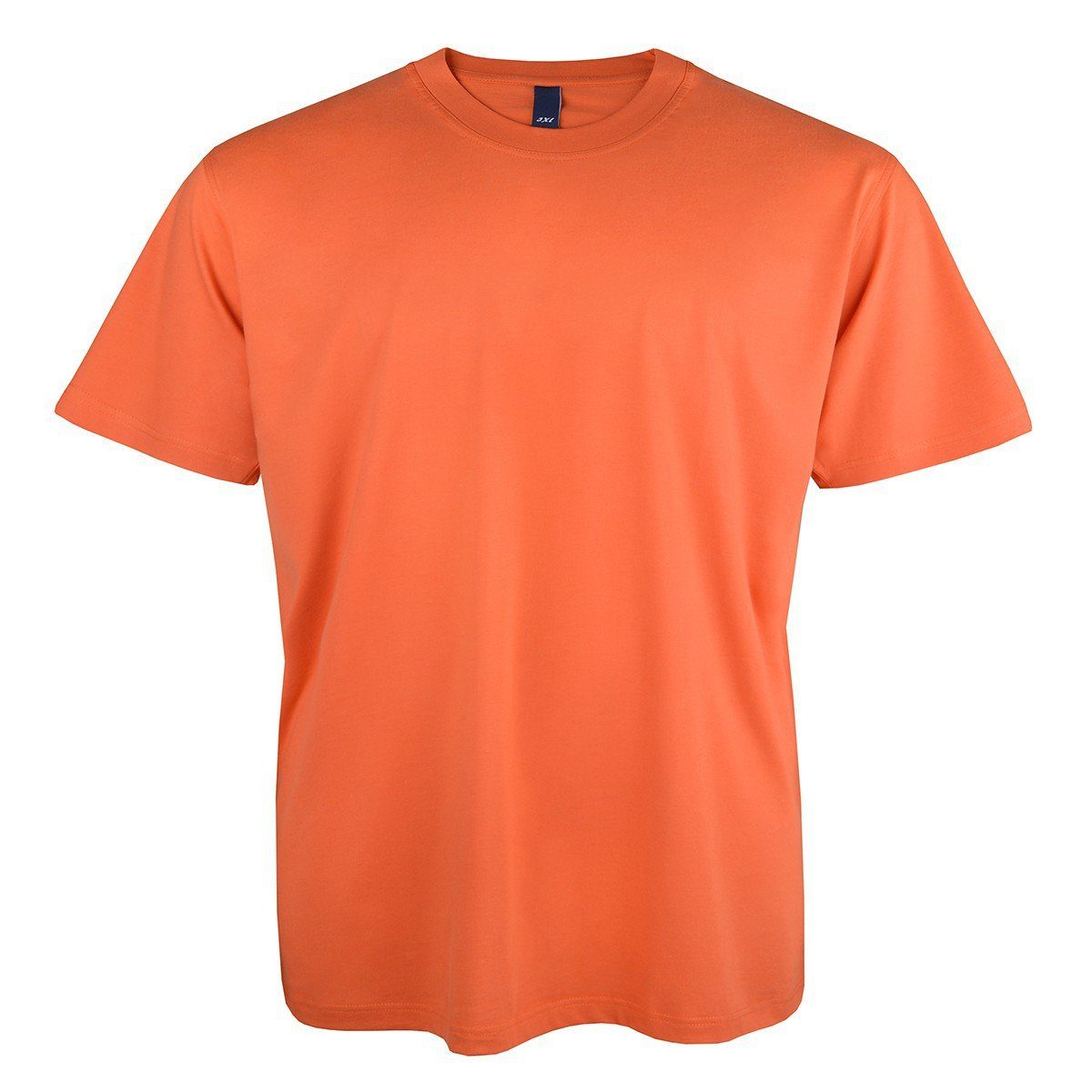 Dave's Rundhalsshirt Übergrößen Basic T-Shirt orange von Dave`s