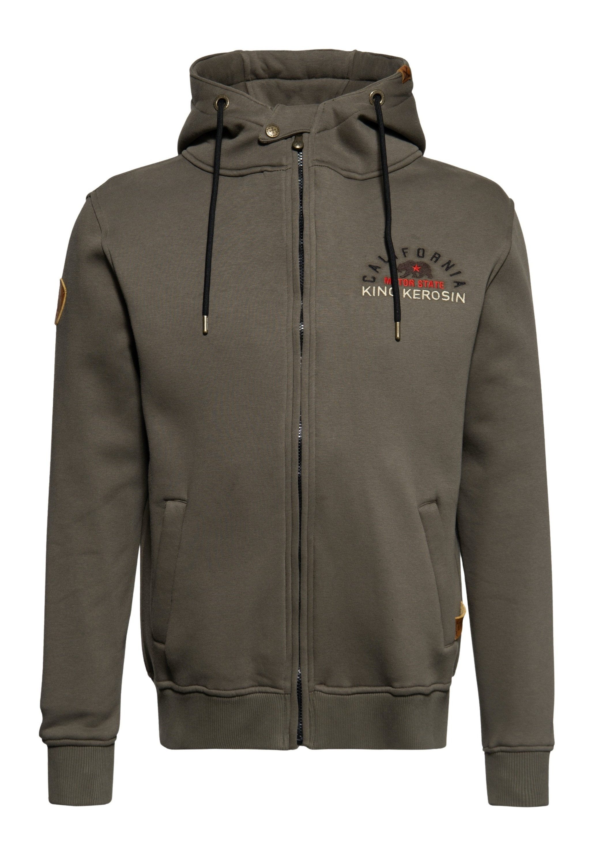 KingKerosin Kapuzensweatjacke KK Adventure Gear - Motor State California (1 günstig online kaufen