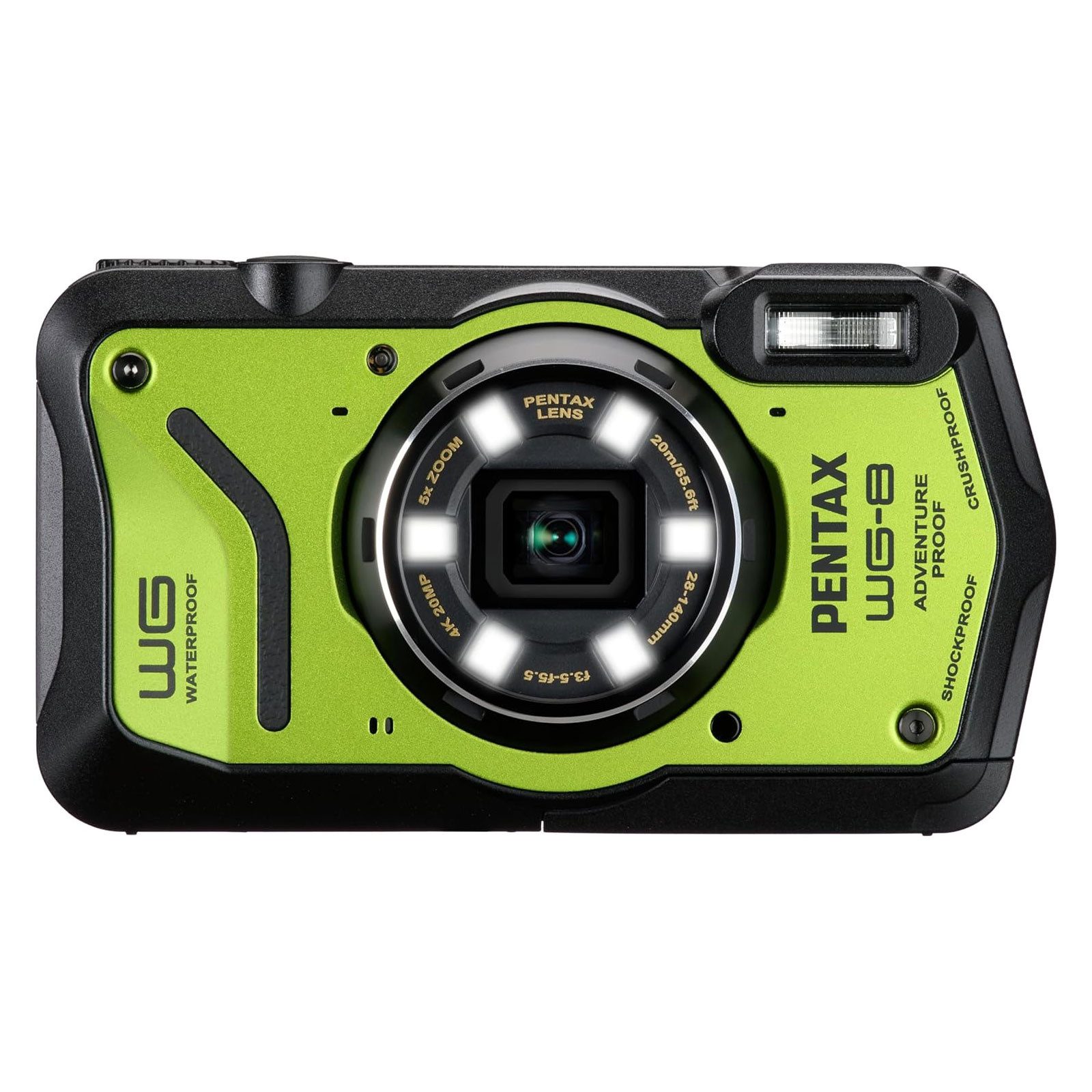 Ricoh WG-8 Kompaktkamera (CMOS-Sensor, 20 Megapixel)