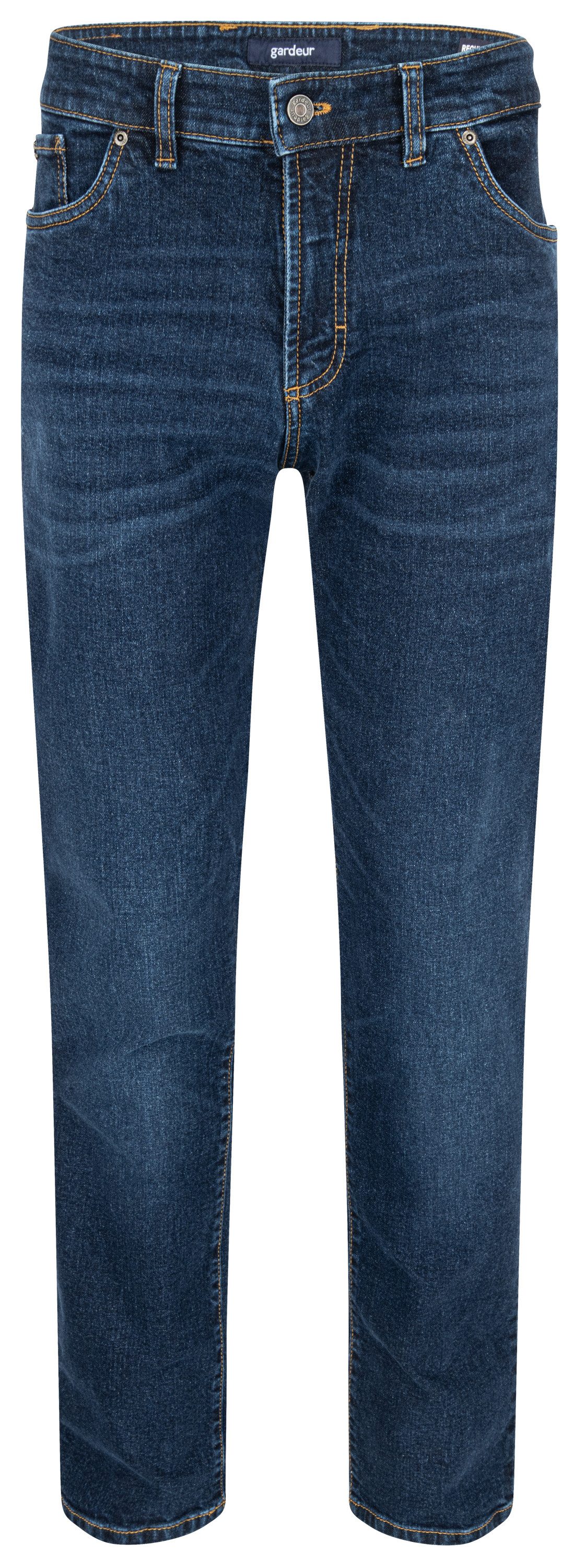 Atelier GARDEUR 5-Pocket-Jeans ATELIER GARDEUR NEVIO -20 dark stone used 471021.7168