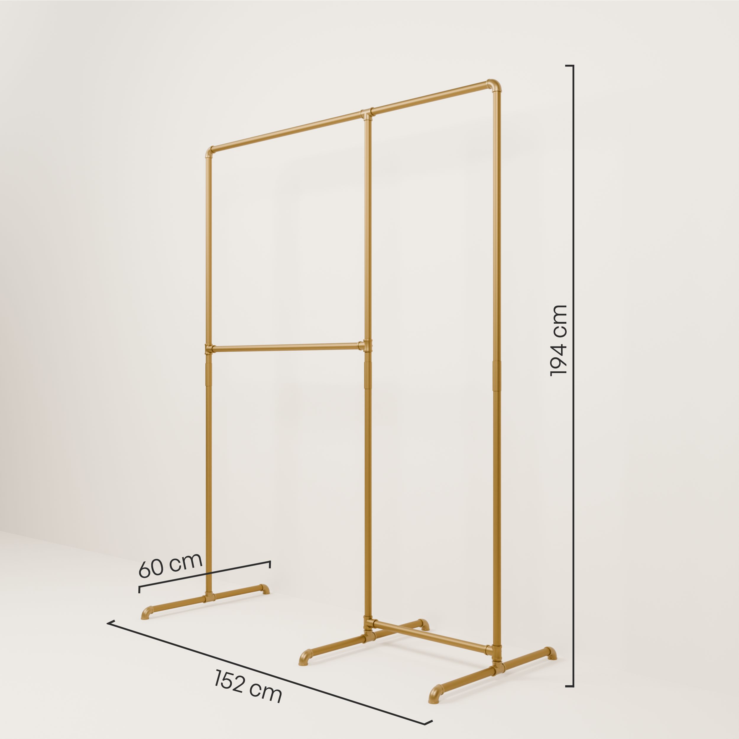 pamo. design Kleiderständer Kleiderständer LAS gold günstig online kaufen
