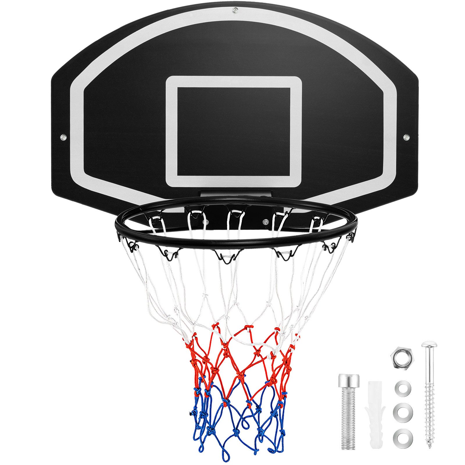 KOMFOTTEU Basketballkorb, tragbarer Mini-Basketballkorb, für Tür & Wandmontage
