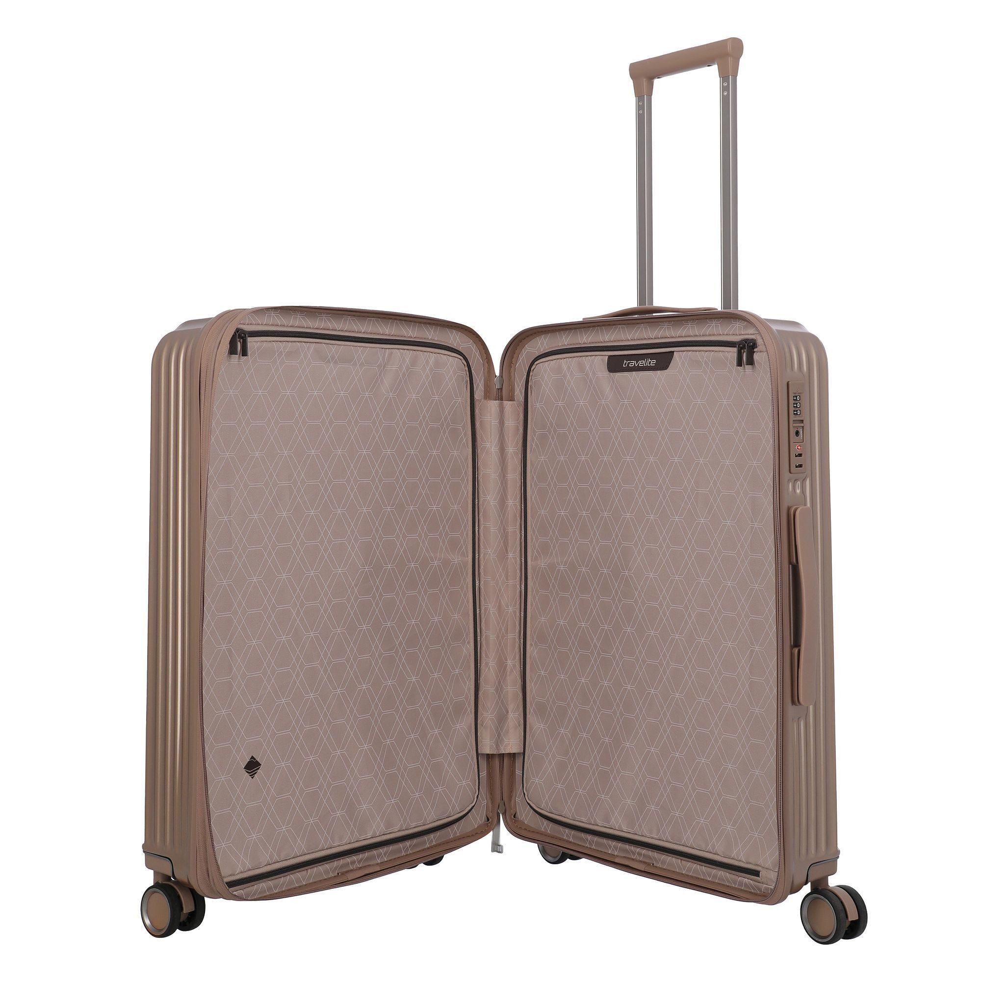 travelite Hartschalen-Trolley Paros, 4 Rollen, ABS – Bild 5 von 5