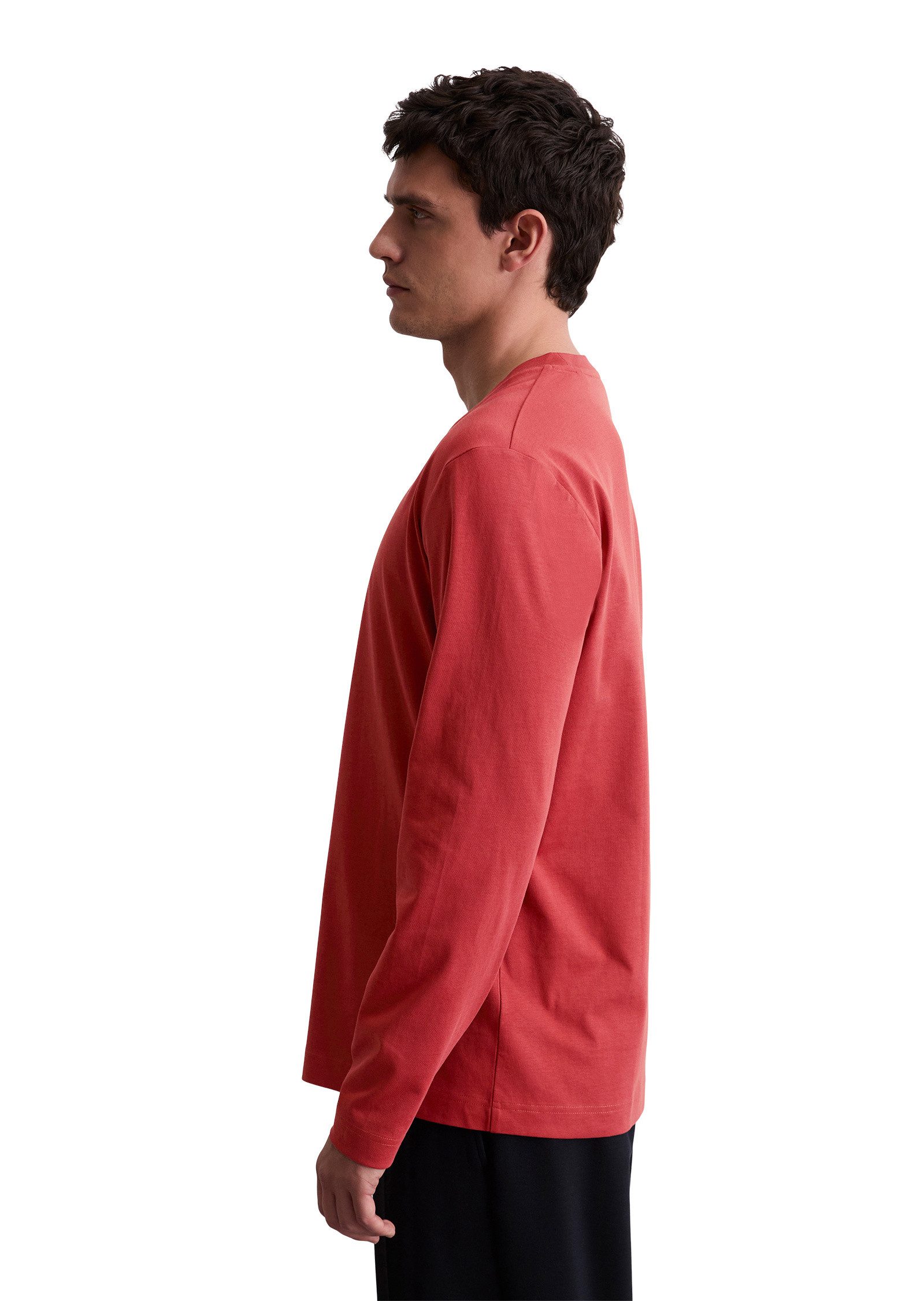 Marc O'Polo Langarmshirt aus reiner Bio-Baumwolle günstig online kaufen