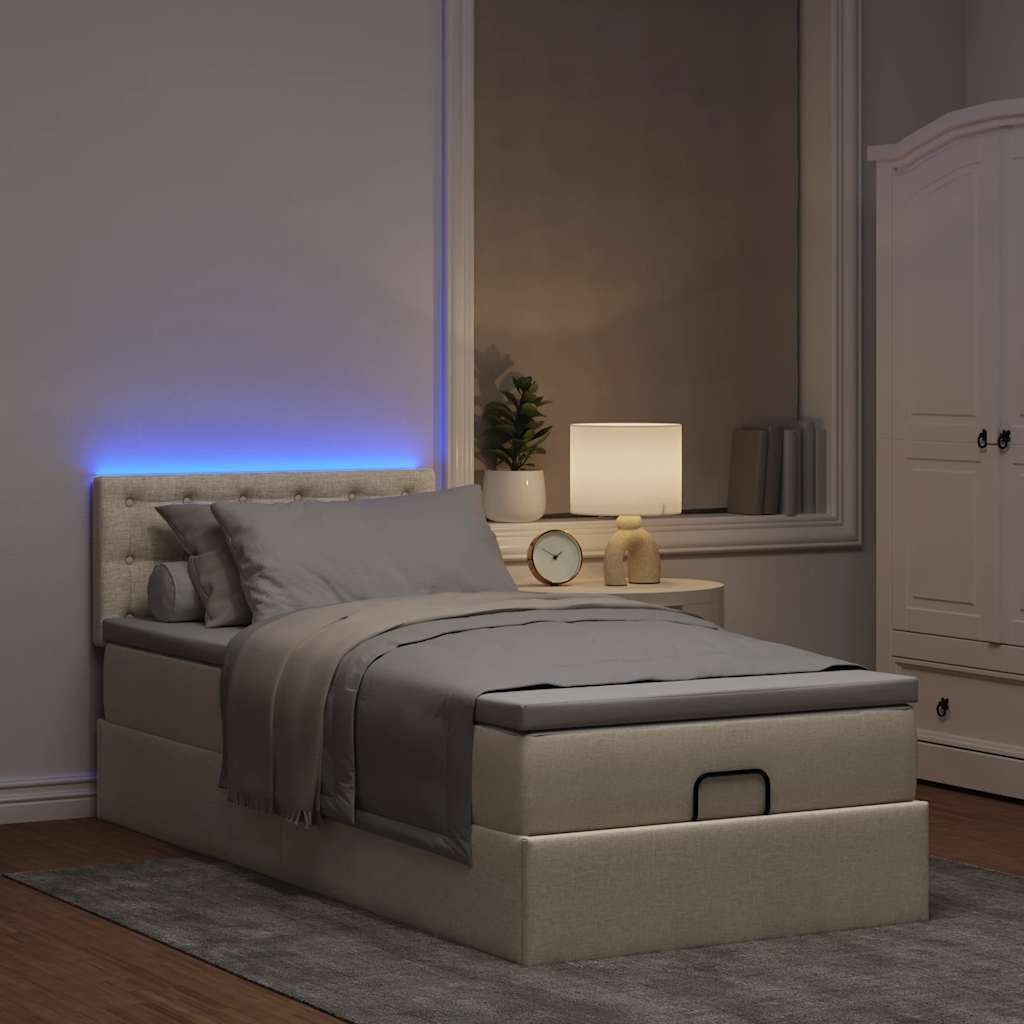 vidaXL Bett Ottoman-Bett mit Matratze & günstig online kaufen