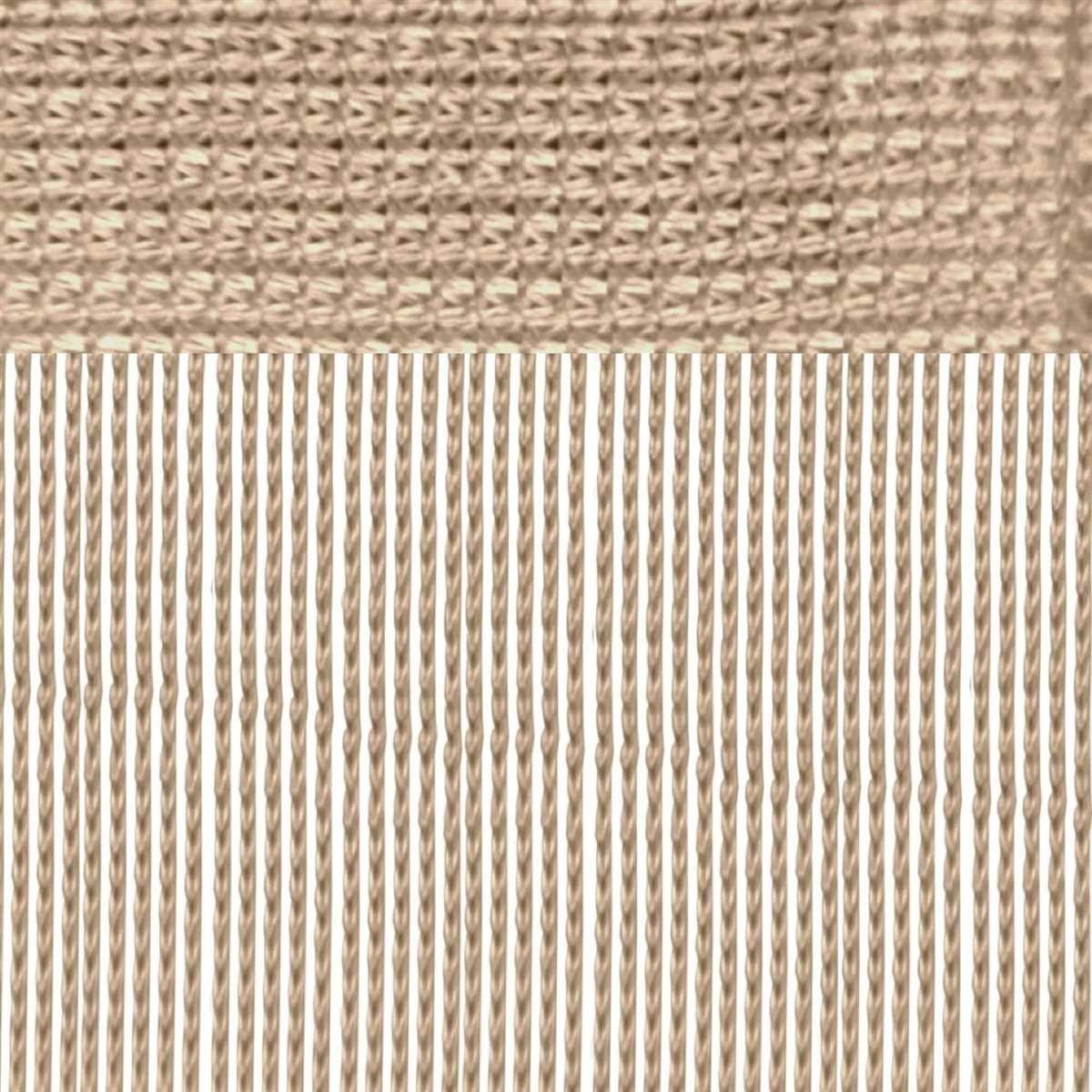 Arsvita Fadenvorhang "Prince" (1 St), Stangendurchzug, abdunkelnd, 100% Mikrofaser, hochwertig, individuell kürzbar, bei 30°C waschbar
