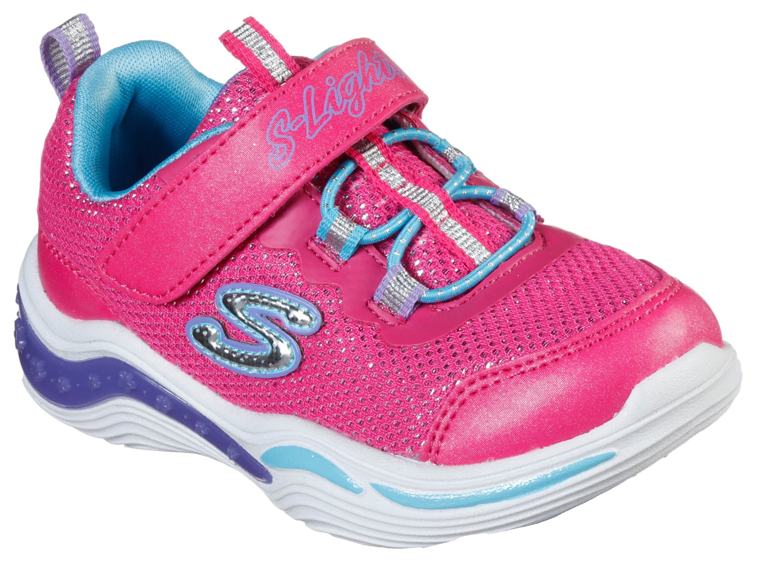 Skechers Kids POWER PETALS Sneaker mit praktischem Klettverschluss