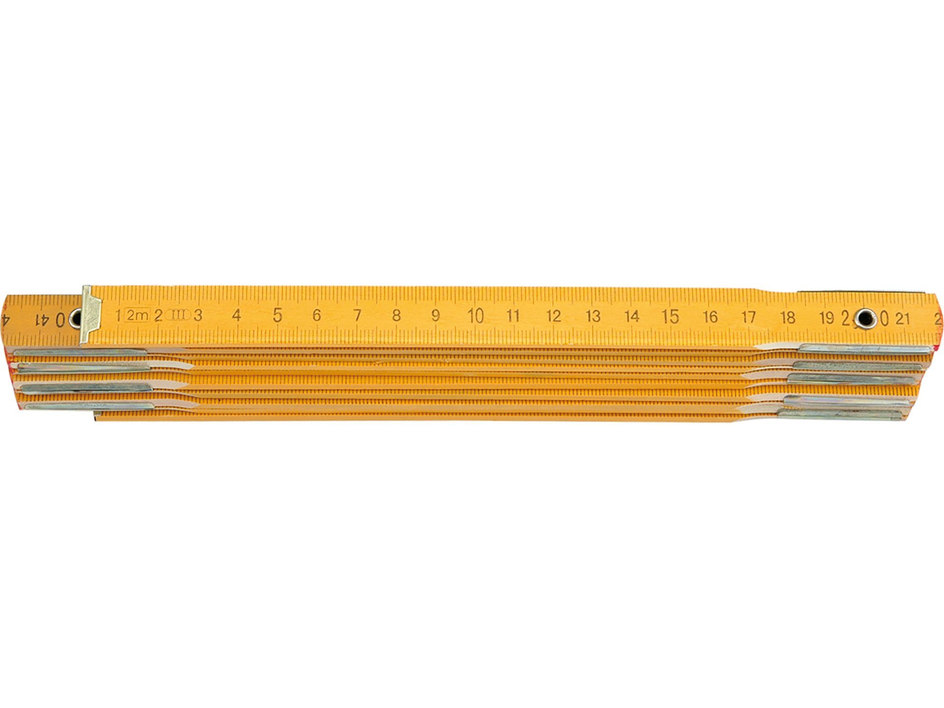TRIZERATOP Zollstock Metro pieghevole / righello pieghevole / metro - 1 m - legno