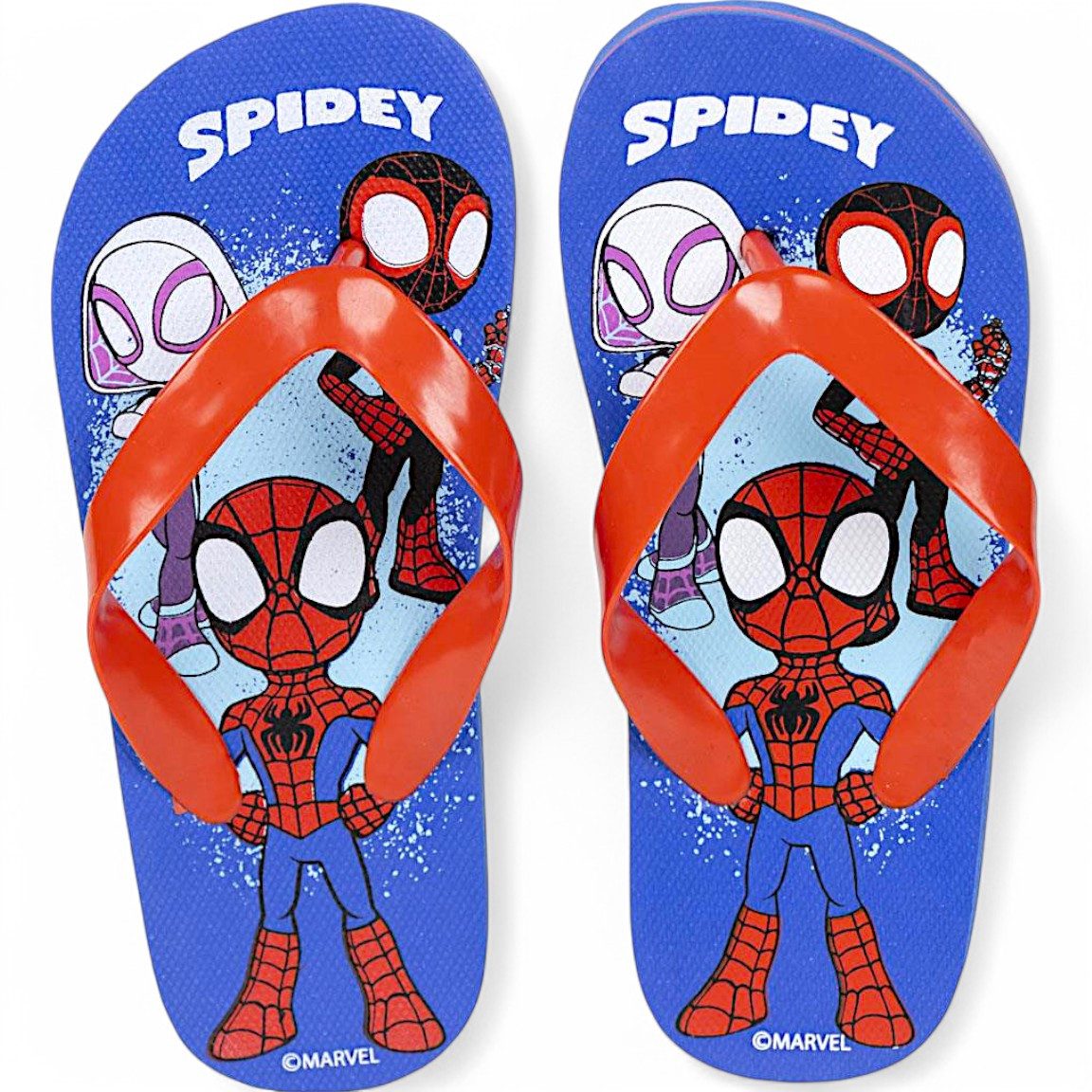 Spiderman Spidey & Amazings Friends Zehentrenner (2-tlg) Kinder Sandalen Размер 24 - 29