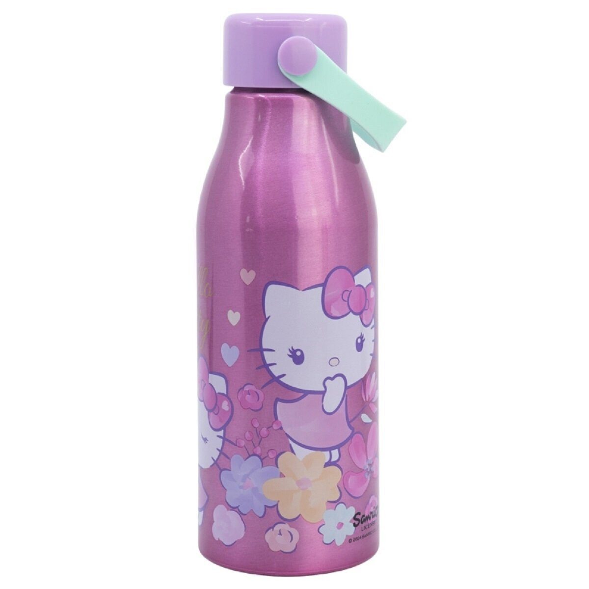 Hello Kitty Trinkflasche Hello Kitty Aluminium Flasche 760ml Ideal für junge Abenteurer