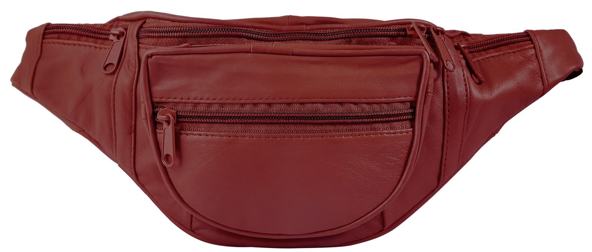 Leonardo Verrelli Bauchtasche Salim Unisex Hüfttasche Gürteltasche aus Echtleder